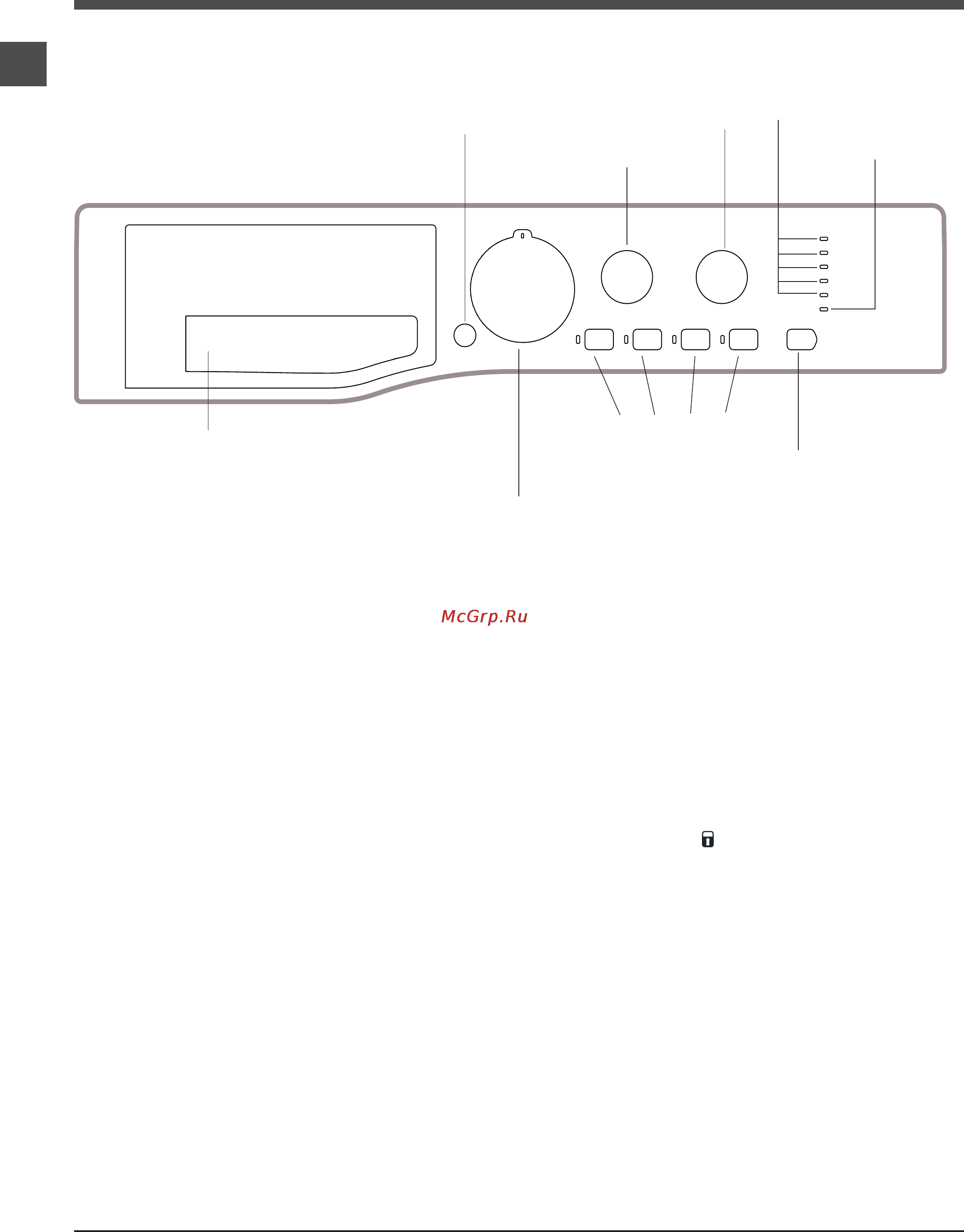 Hotpoint-Ariston WMUL 5050 [16/24] Кір жуғыш кептіргіш машина сипаттамасы және жуу циклын бастау