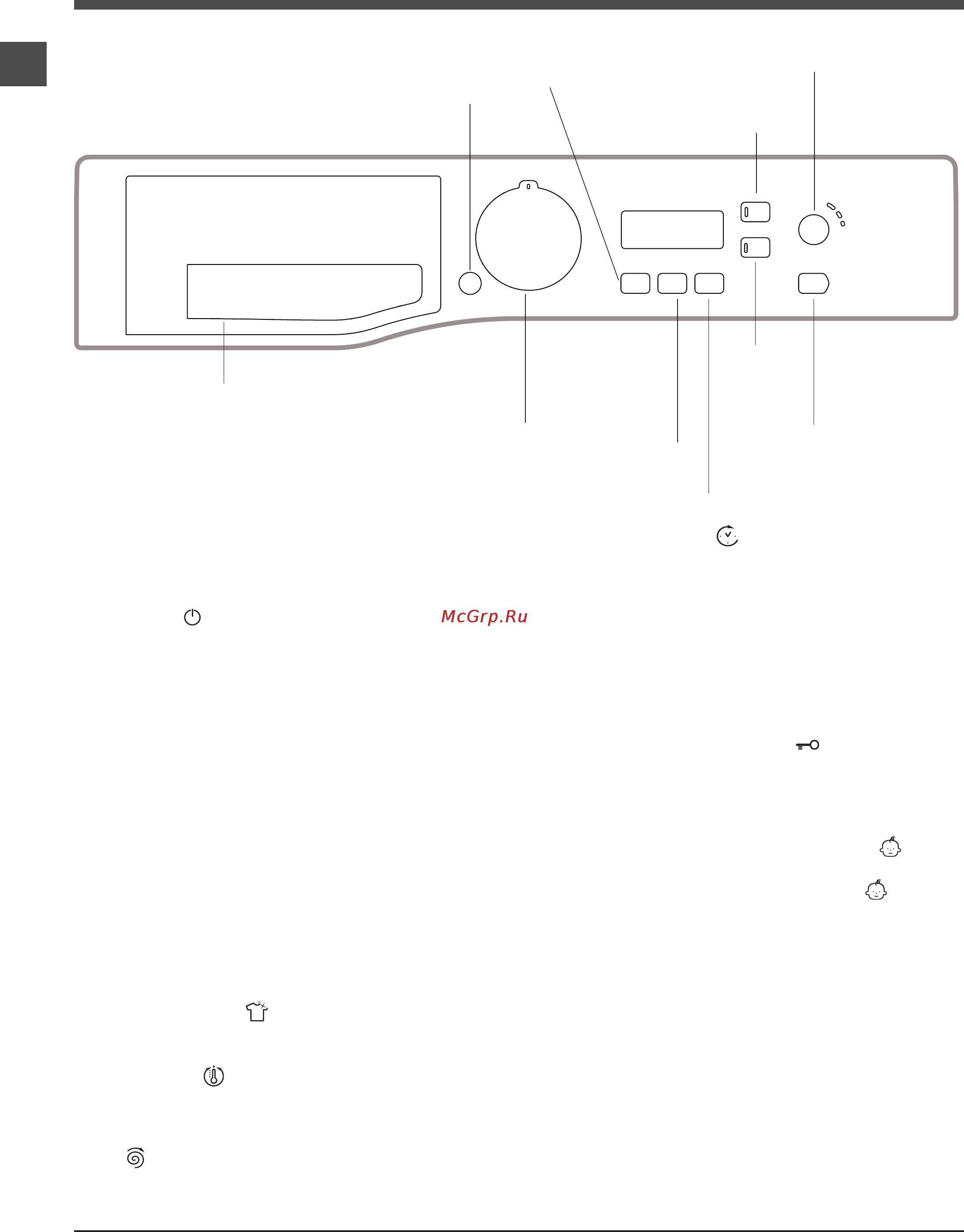 Hotpoint-Ariston WMUF 5050 B [28/36] Кір жуғыш машина сипаттамасы