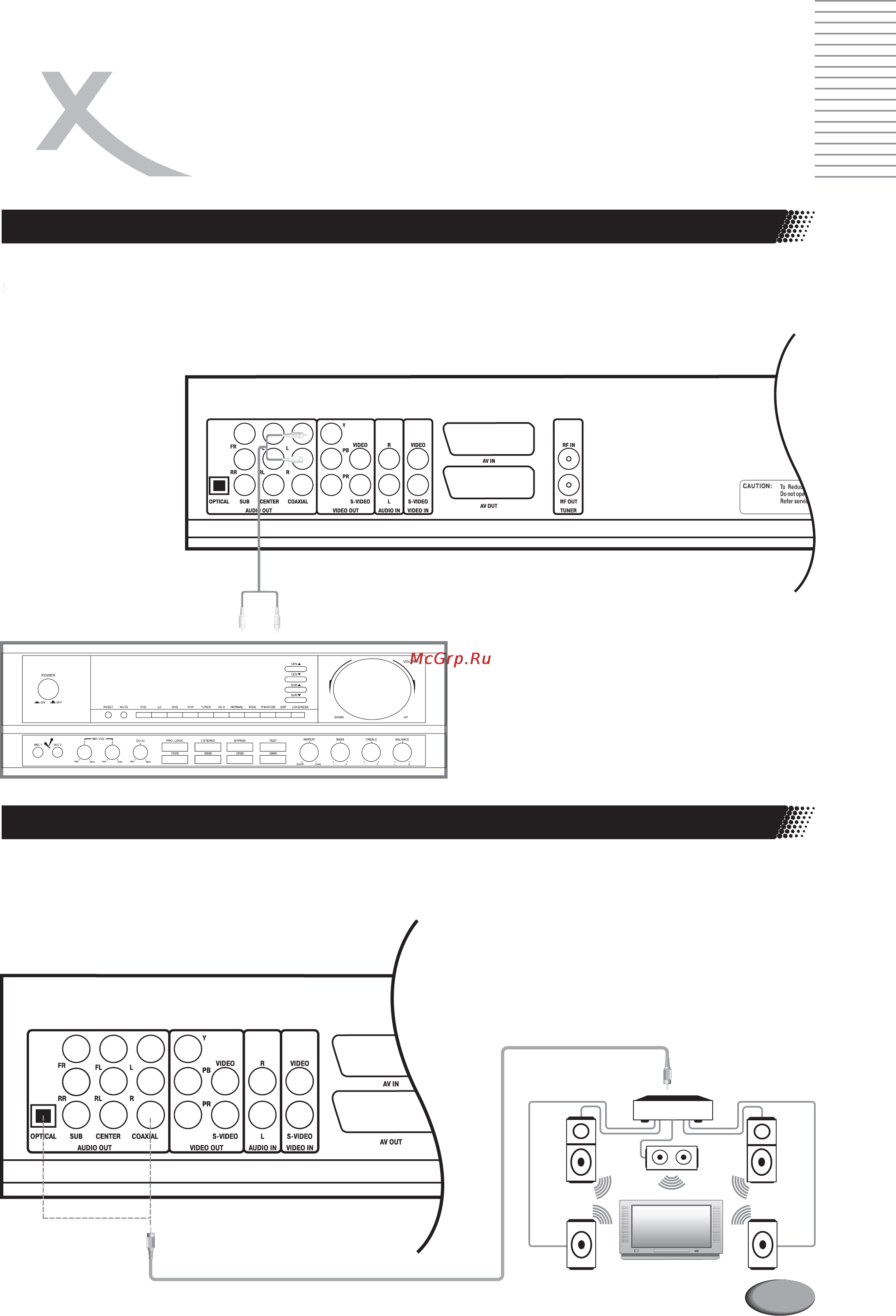 Xoro HSD R505 [15/60] Подключение рекордера