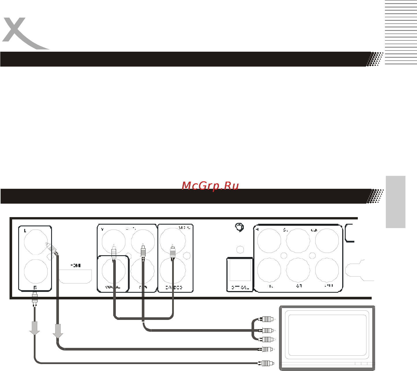 Xoro HSD 8410 [13/53] Подключения