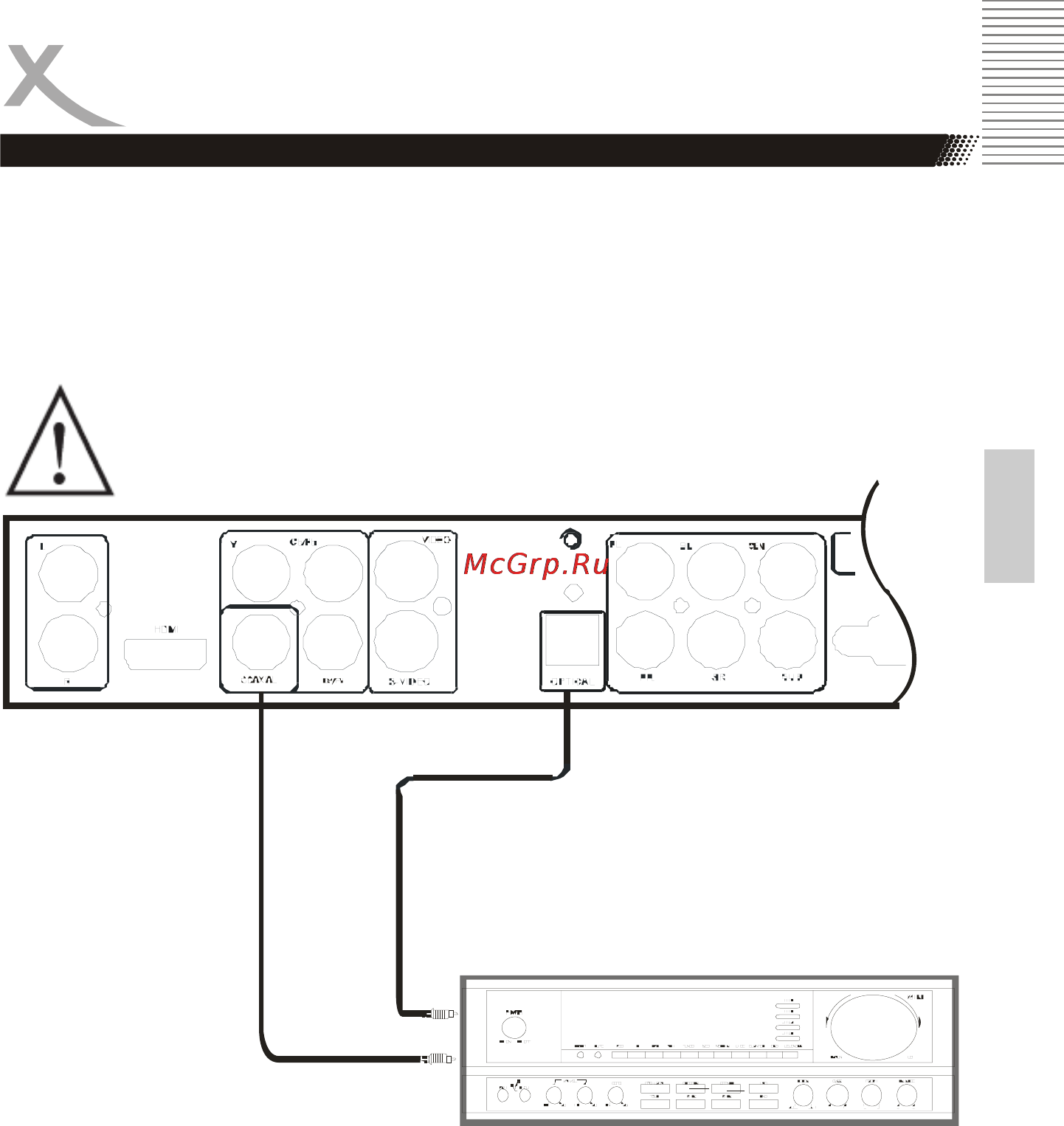 Xoro HSD 8410 [17/53] Подключения