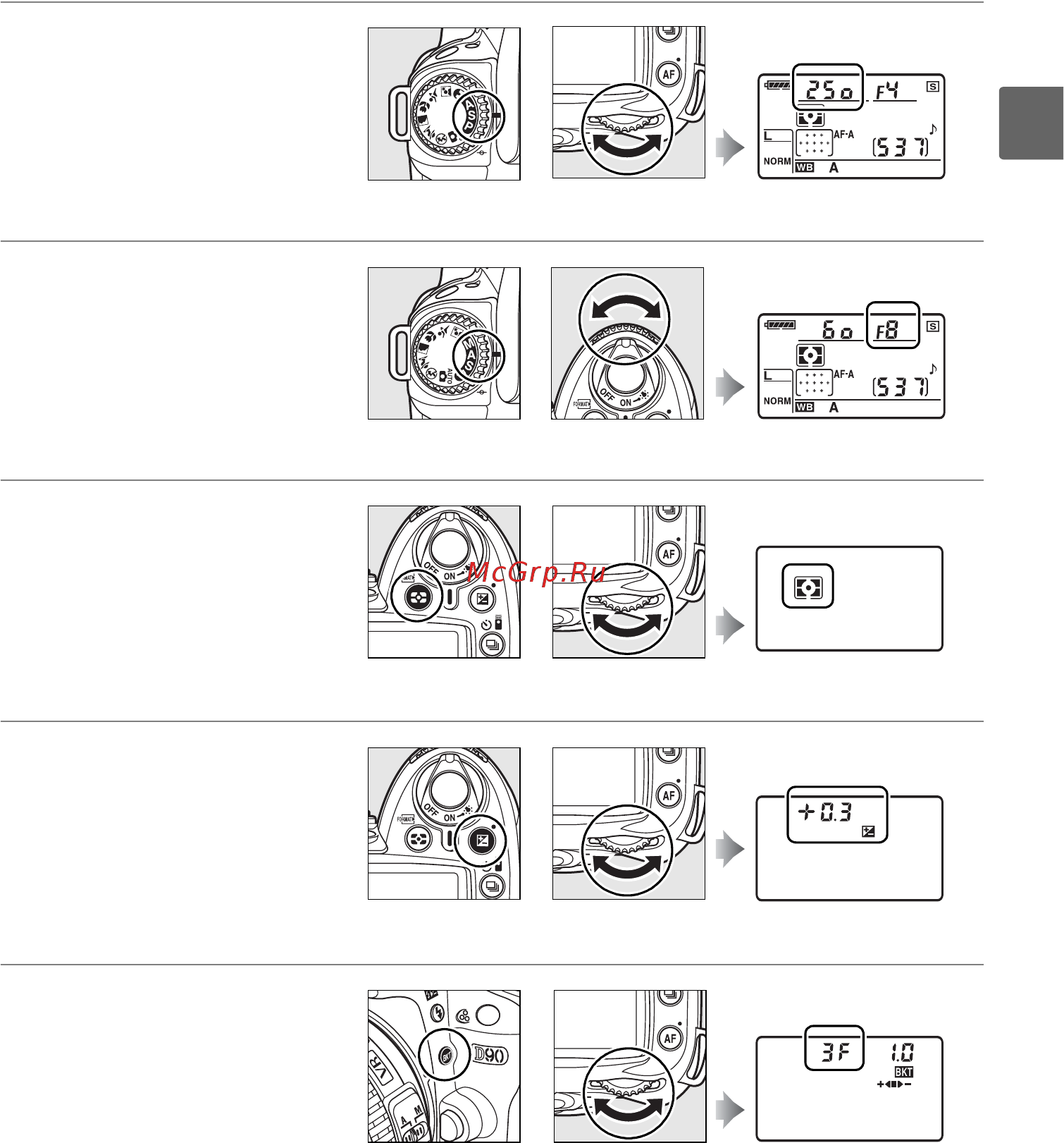 Nikon D90 18-105 KIT Инструкция по эксплуатации онлайн [35/300] 41836
