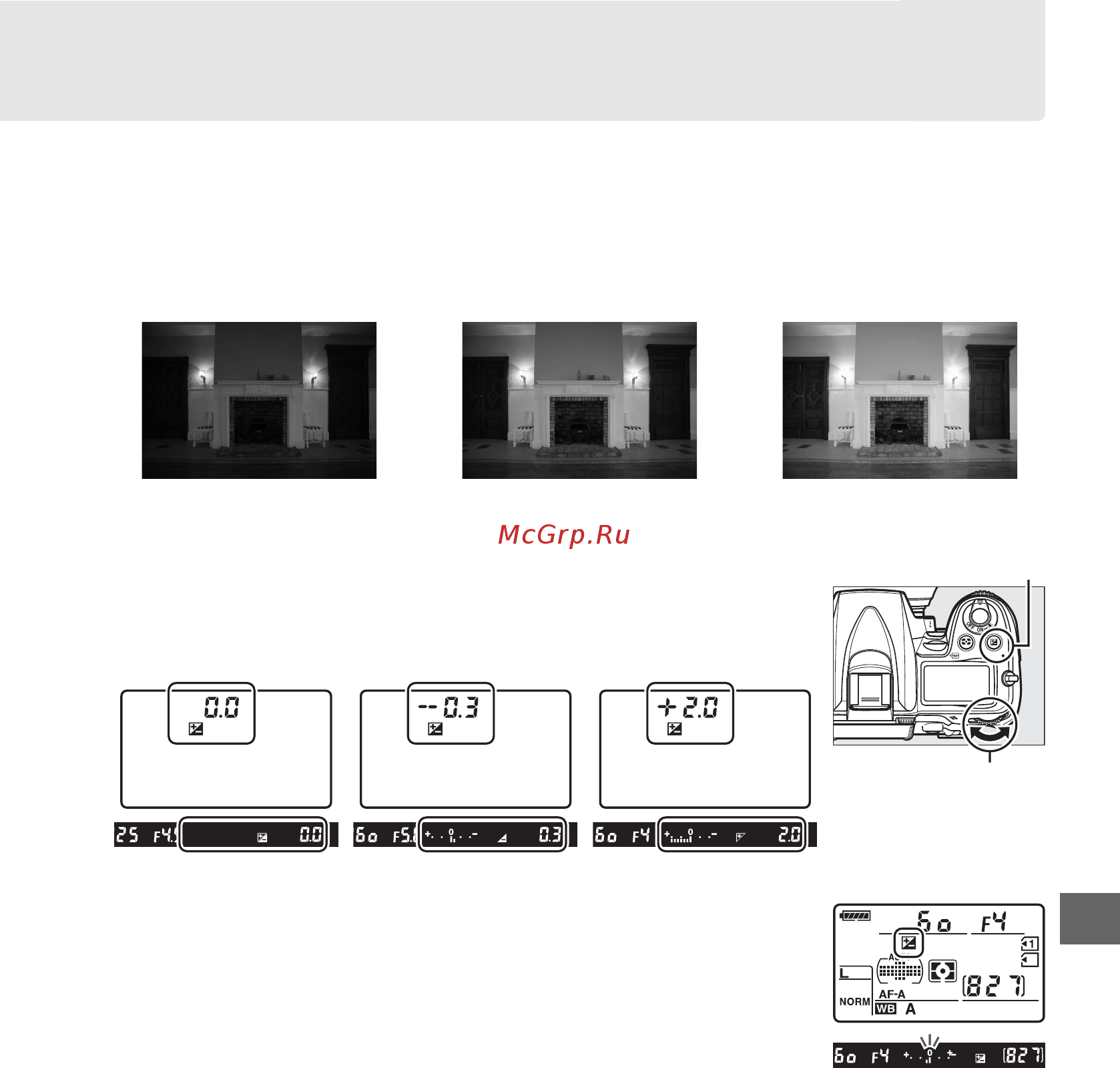 Nikon D7000 18-55VR [127/353] Коррекция экспозиции
