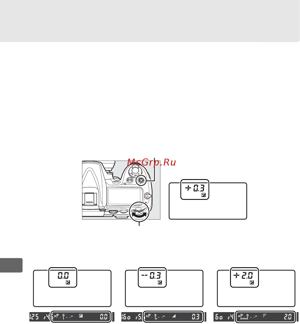 Nikon D300S Body [144/432] Поправка экспозиции