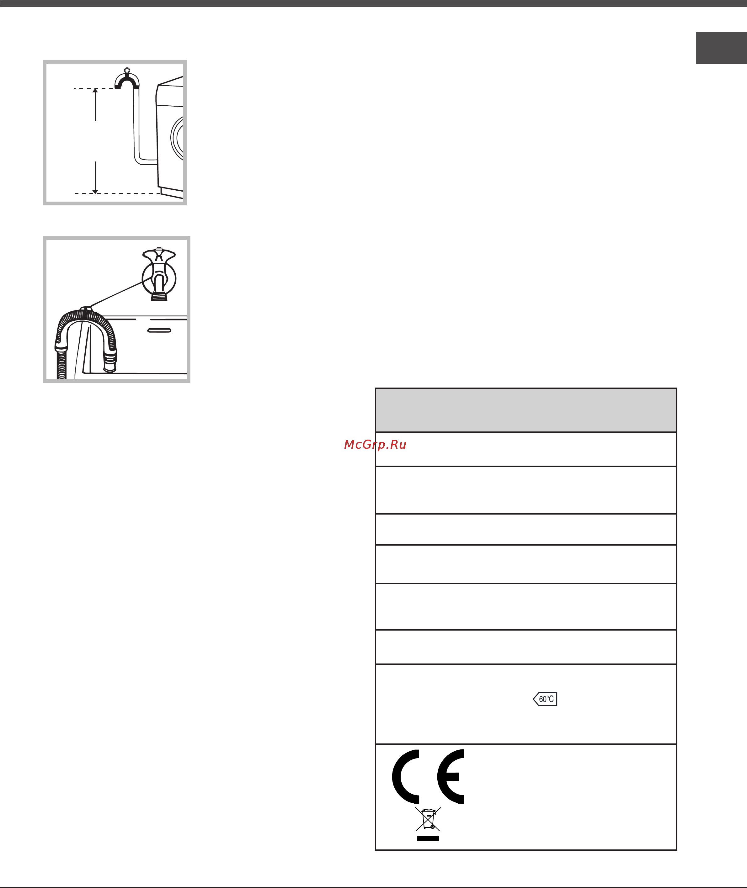 Ariston AQ113D 697 [63/72] Технiчнi данi