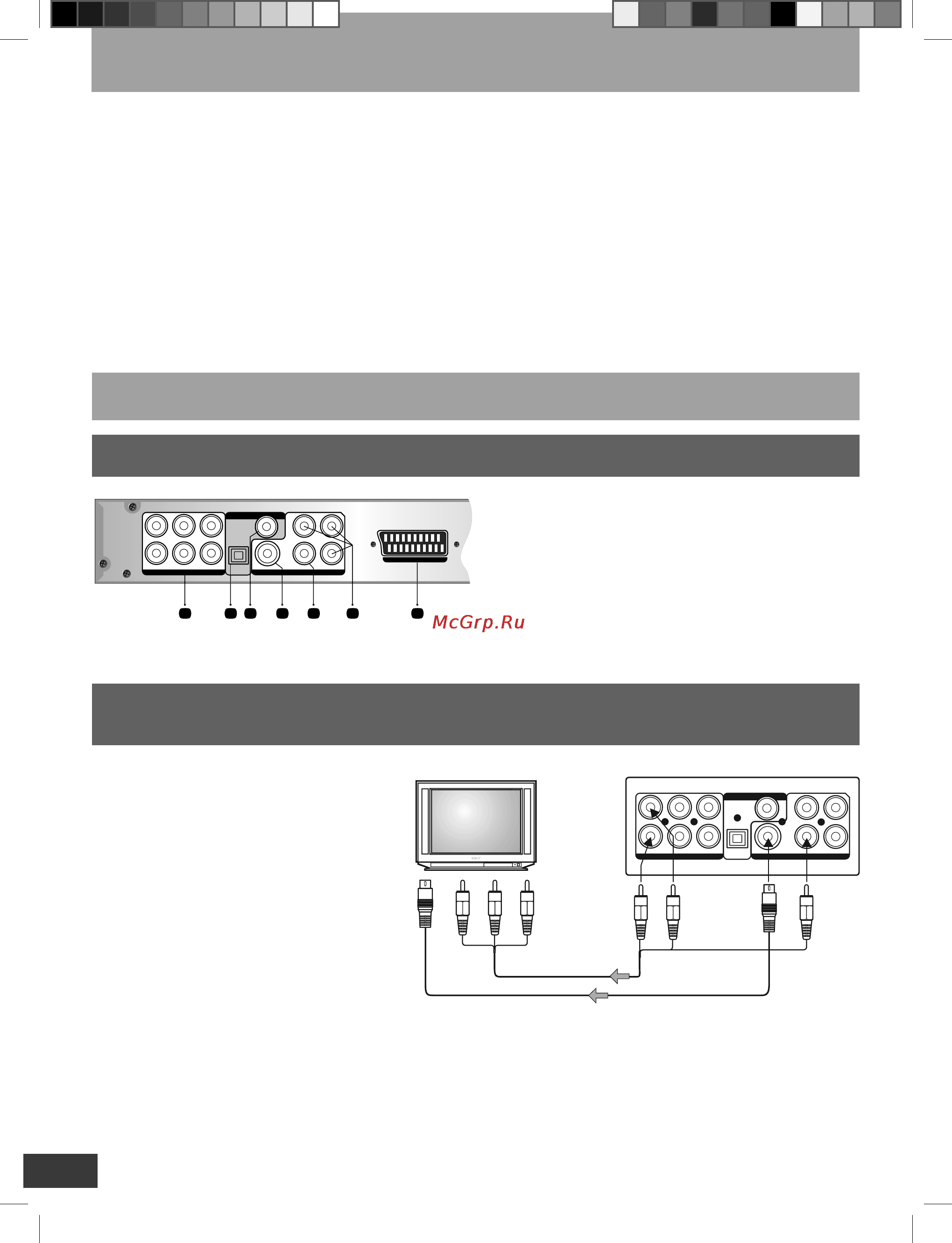 Akai A-5181 [7/33] Общий вид задней панели