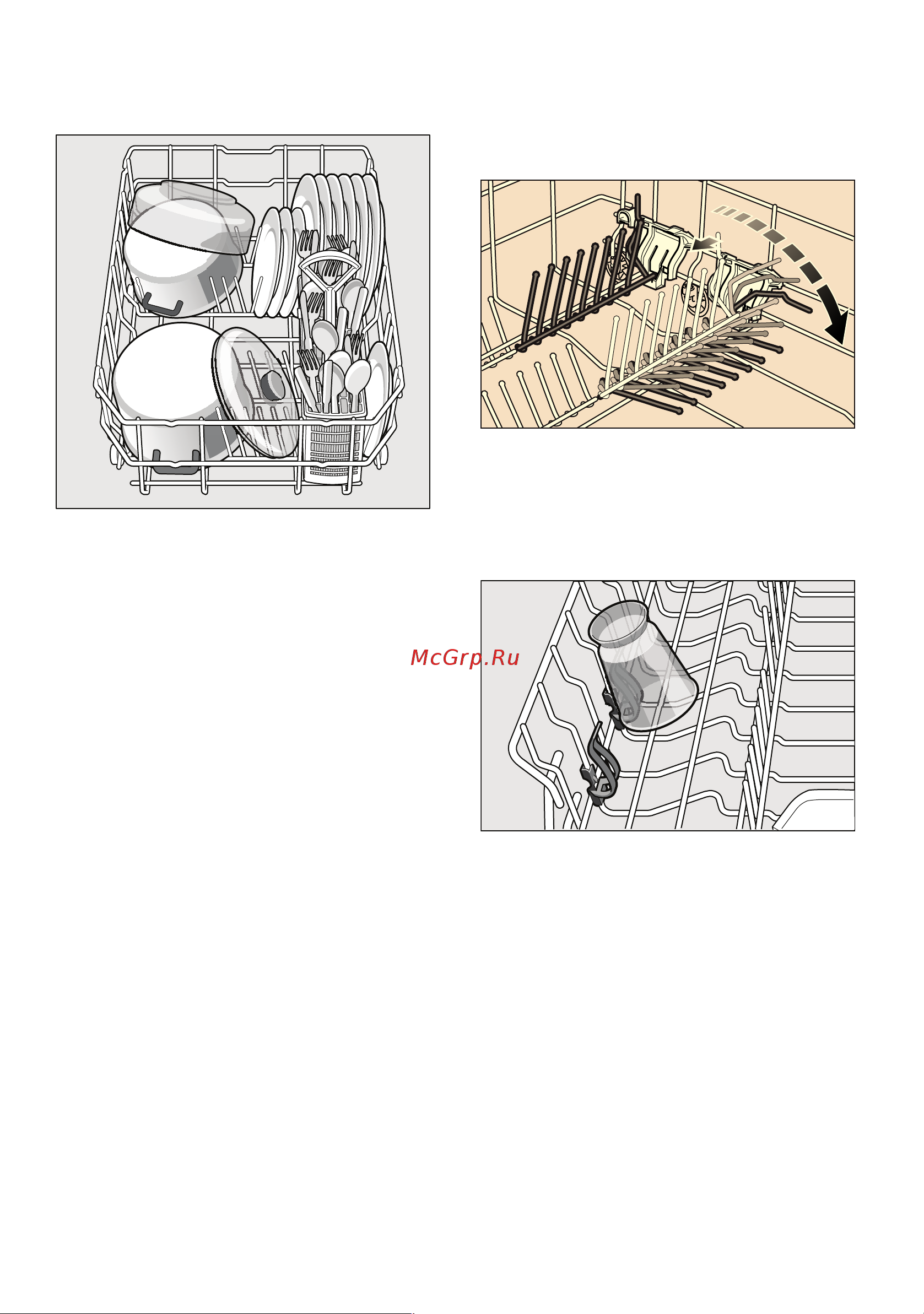 Siemens SF64T355 [10/28] Cutlery basket