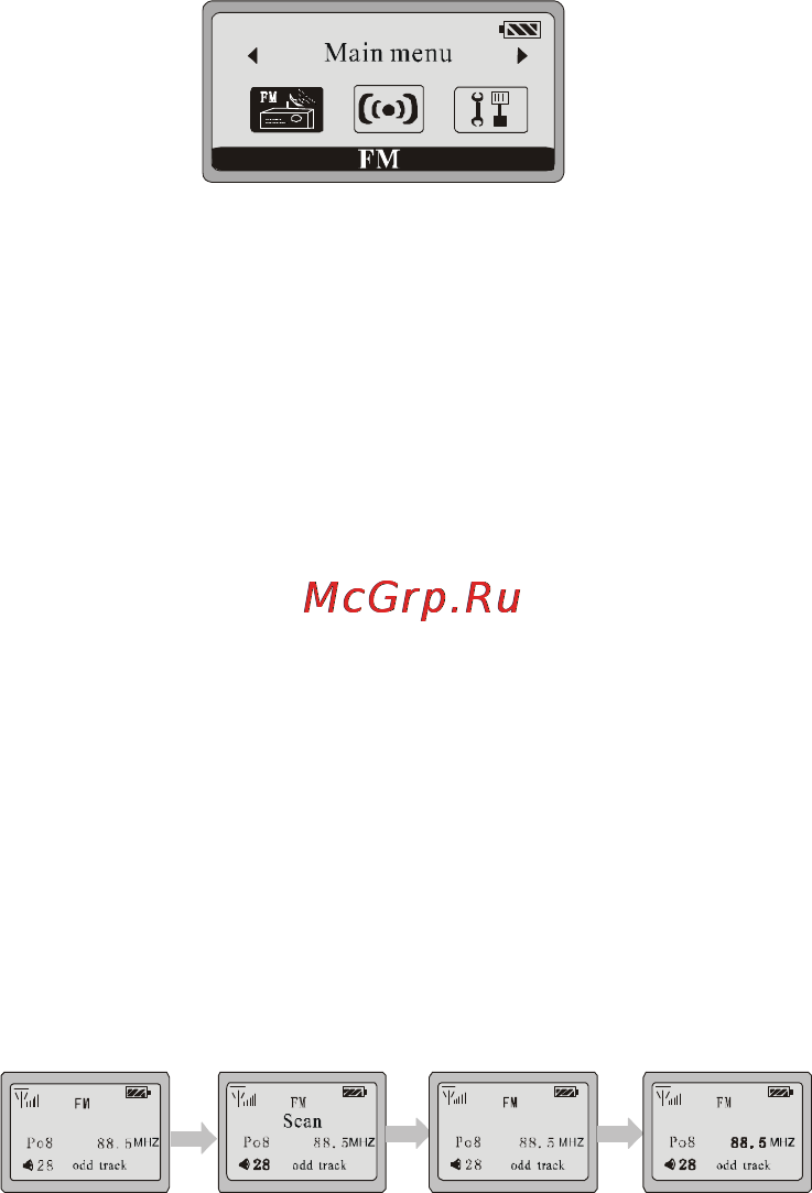 Akai MP-1700RC [14/23] Управление радиоприемником