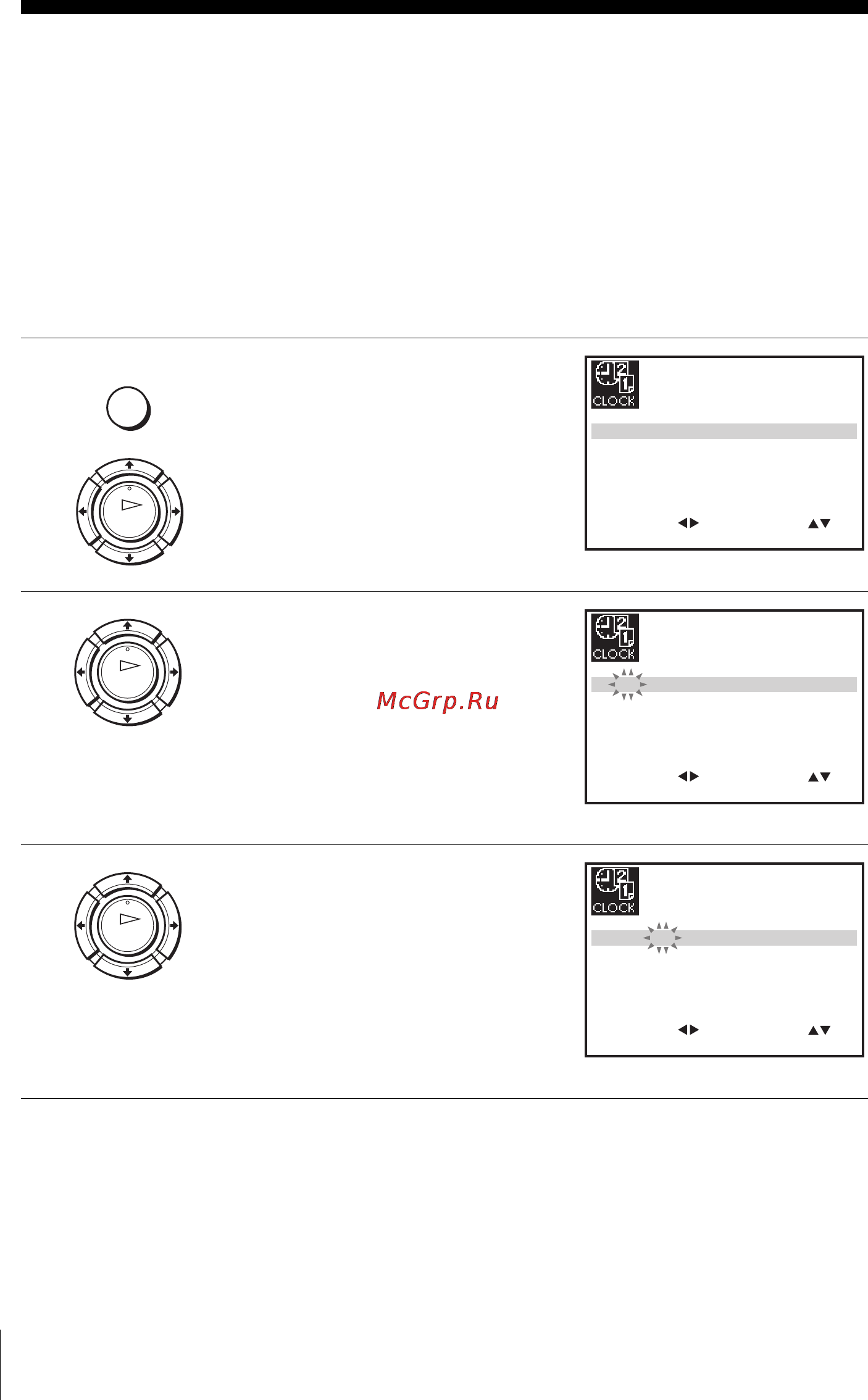 Sony SLV-SE230G [32/76] Setting the clock