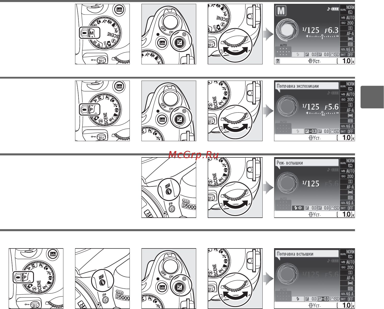 Nikon D5000 AF-S DX 18-55 VR Инструкция по эксплуатации онлайн [29/256] 27337
