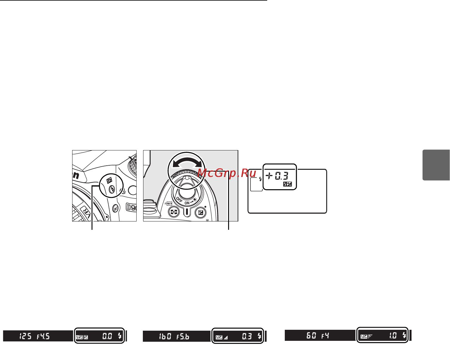 Nikon D90 Body [111/300] Поправка мощности вспышки