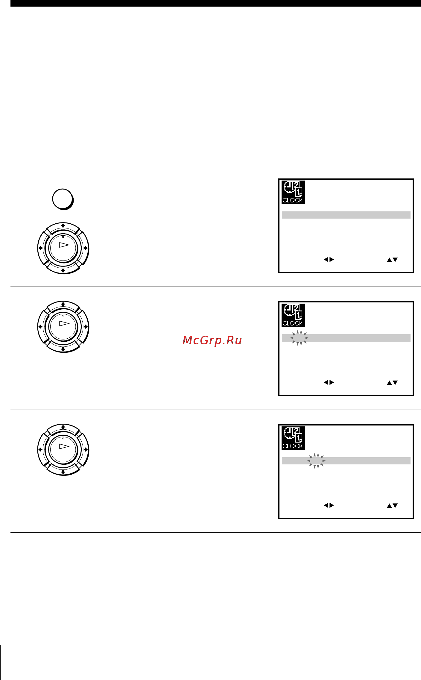 Sony SLV-SE220G [32/76] Setting the clock