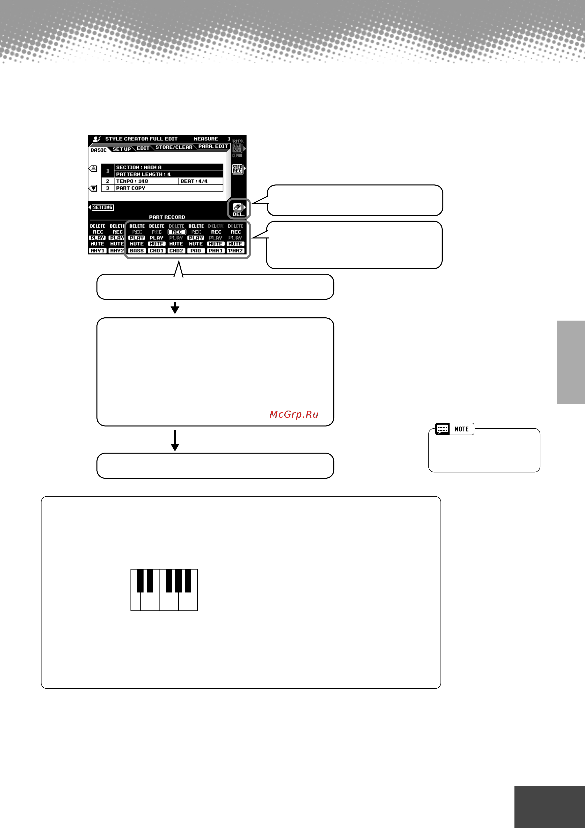 Yamaha PSR-9000 [111/214] Style creator