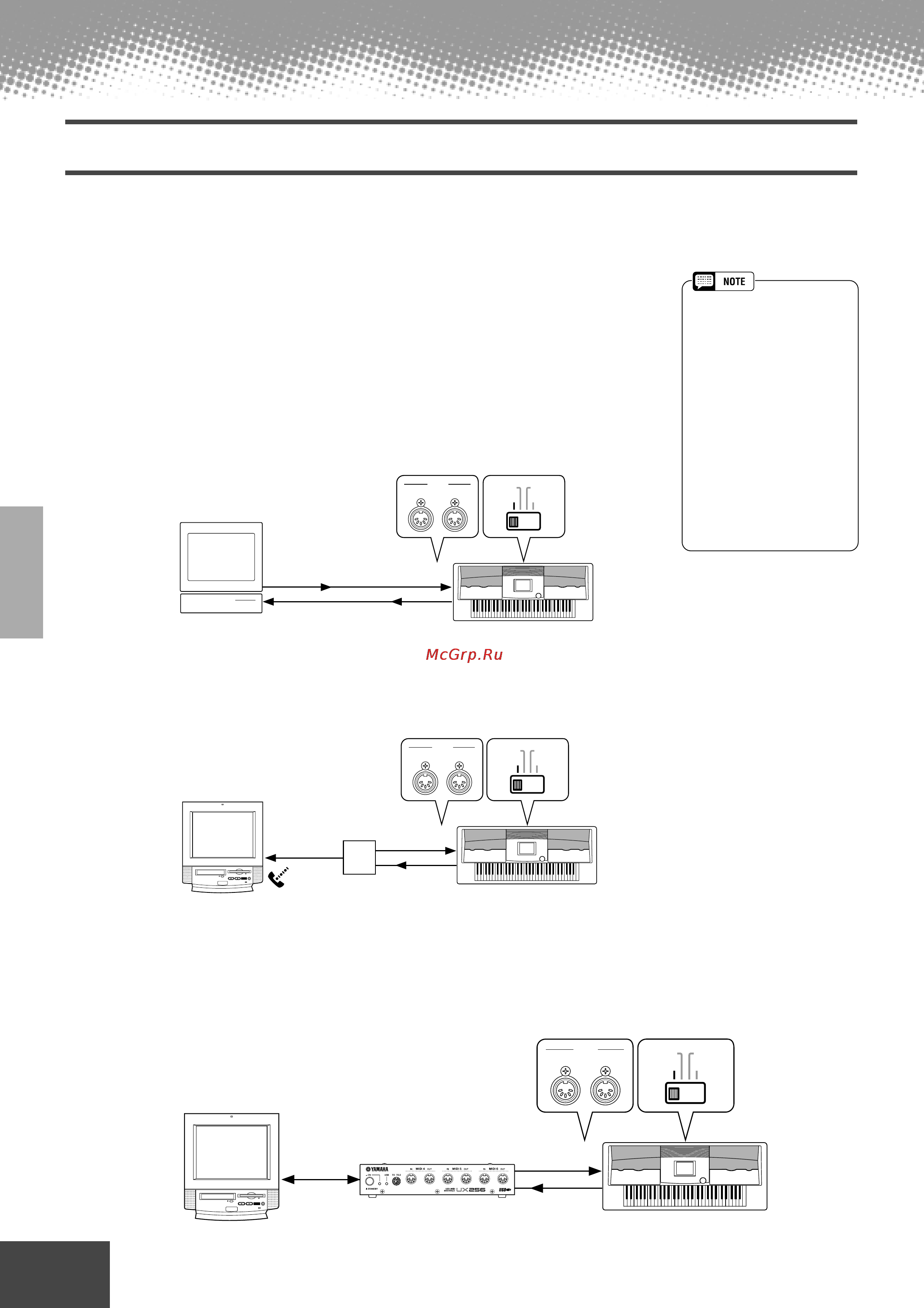 Yamaha PSR-9000 [148/214] Connecting to a personal computer