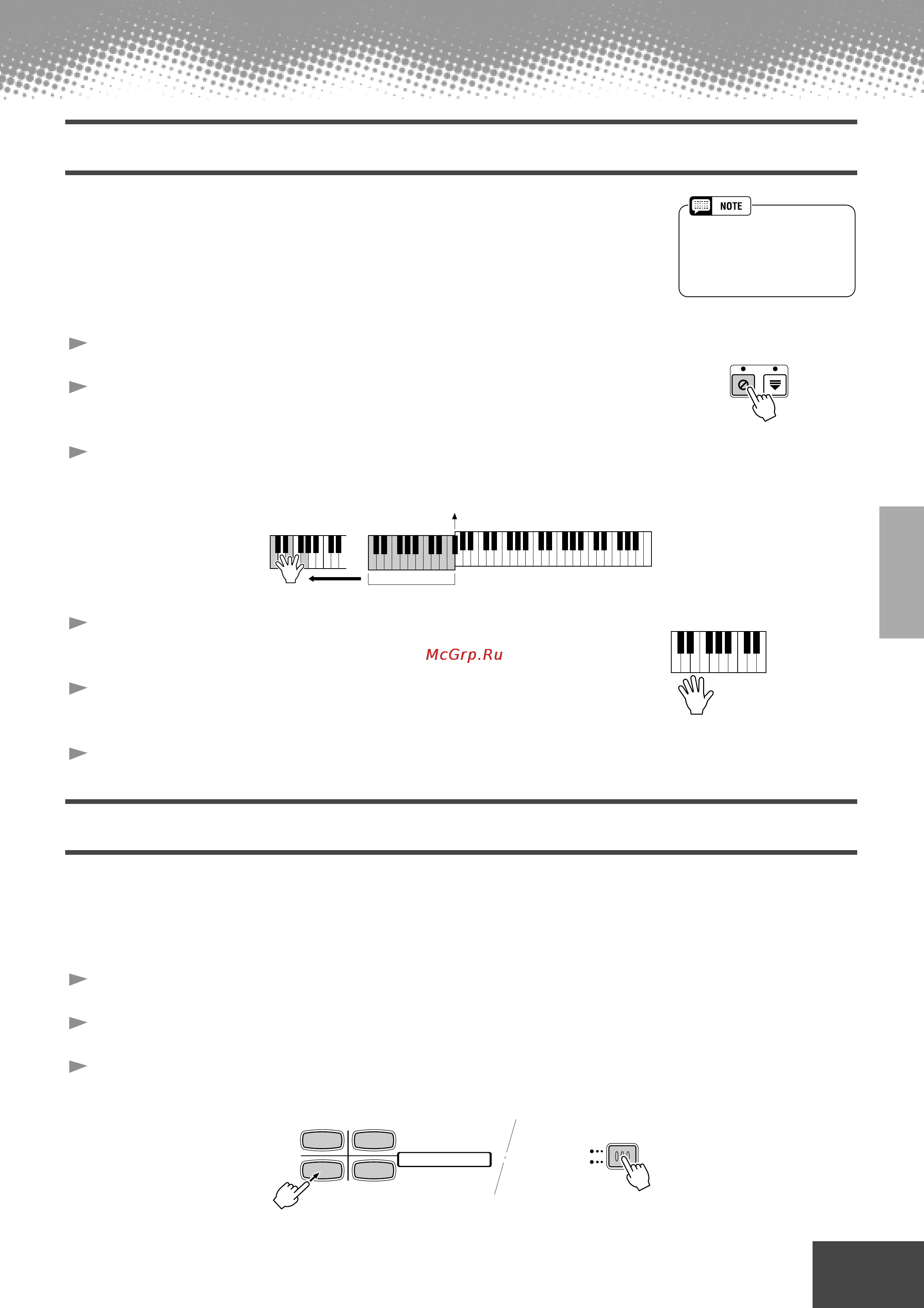 Yamaha PSR-9000 [61/214] Synchro stop