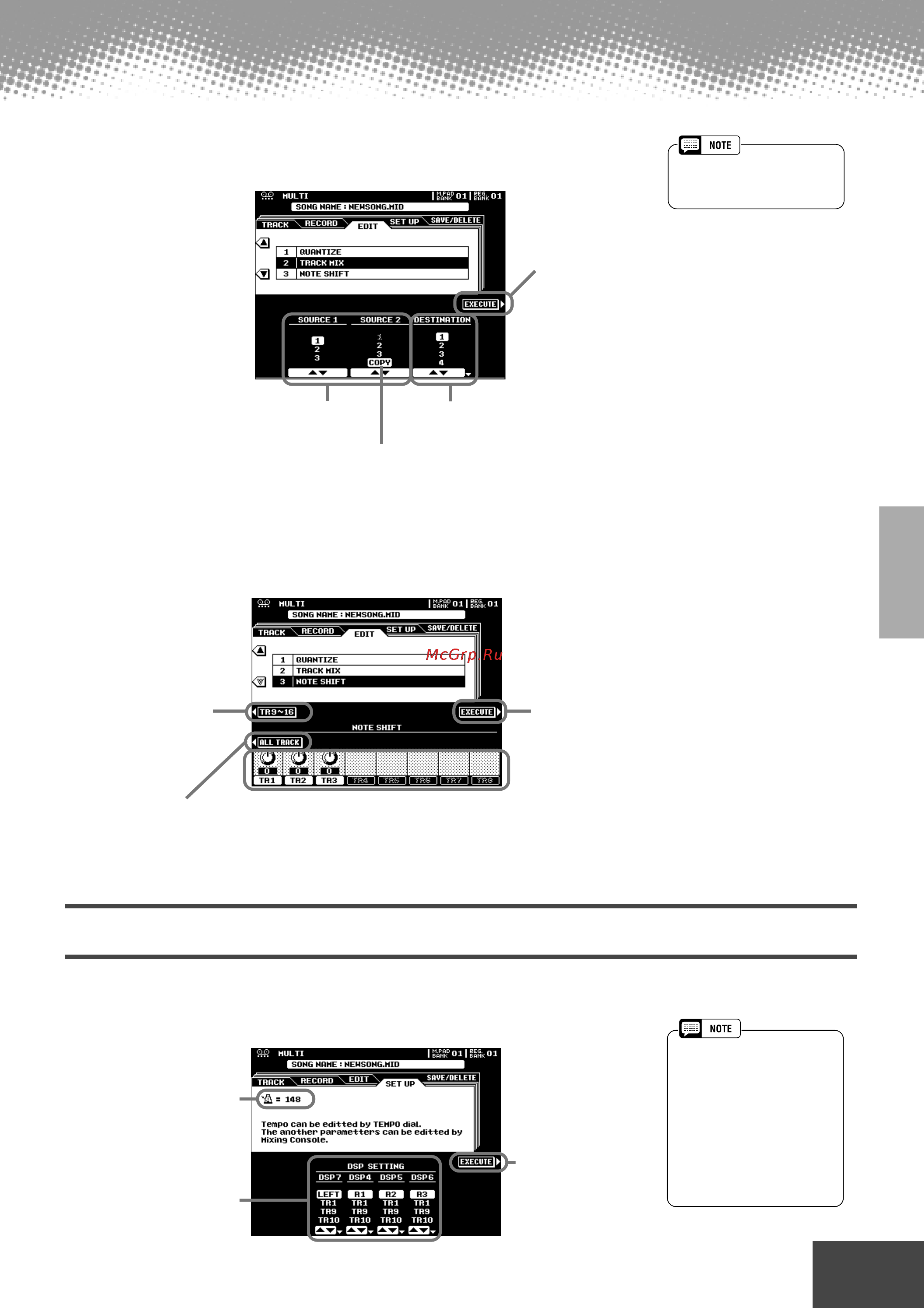 Yamaha PSR-9000 [93/214] Song creator