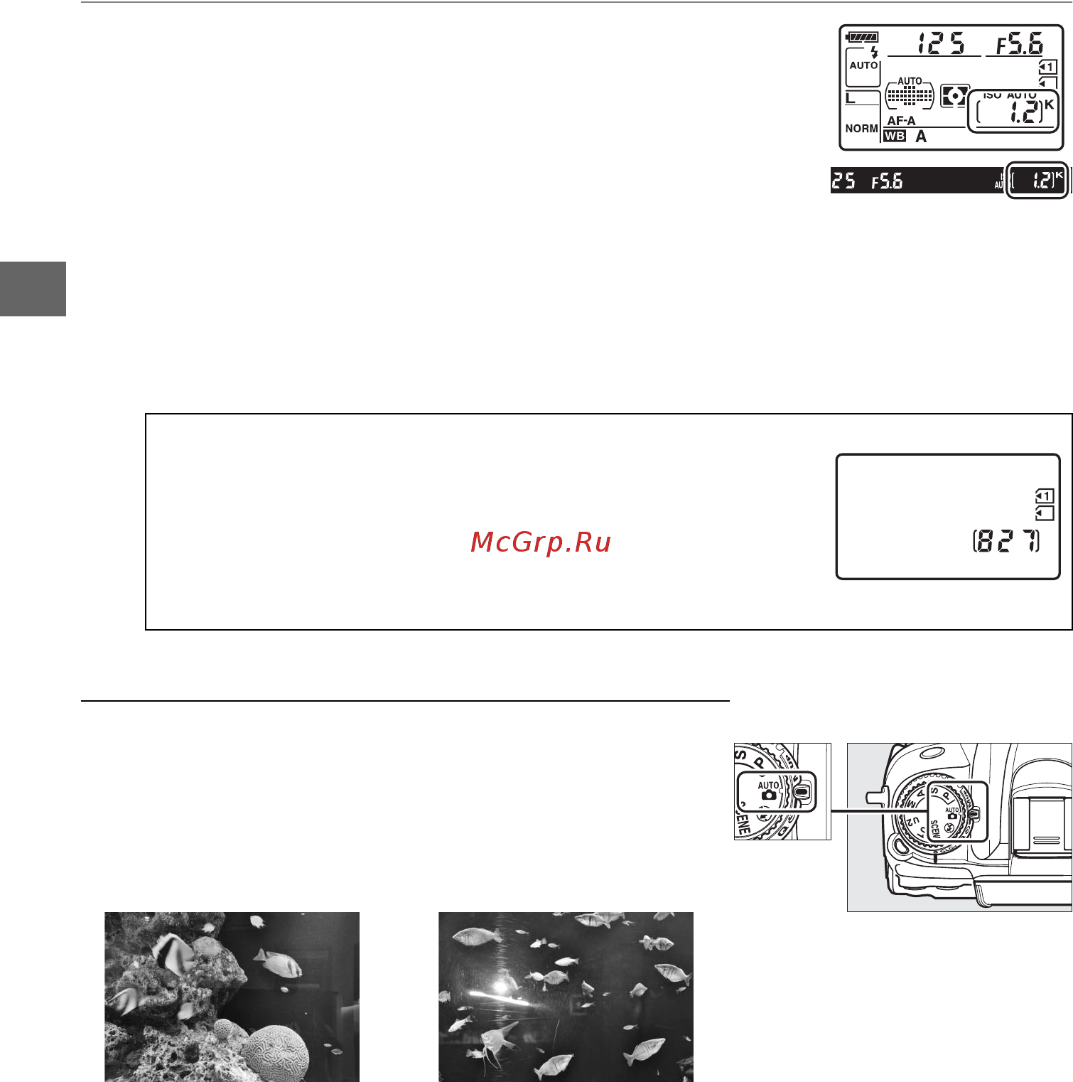 Nikon D7000 KIT 18-105 [56/348] Шаг 2 выберите режим aвто или авто вспышка выкл