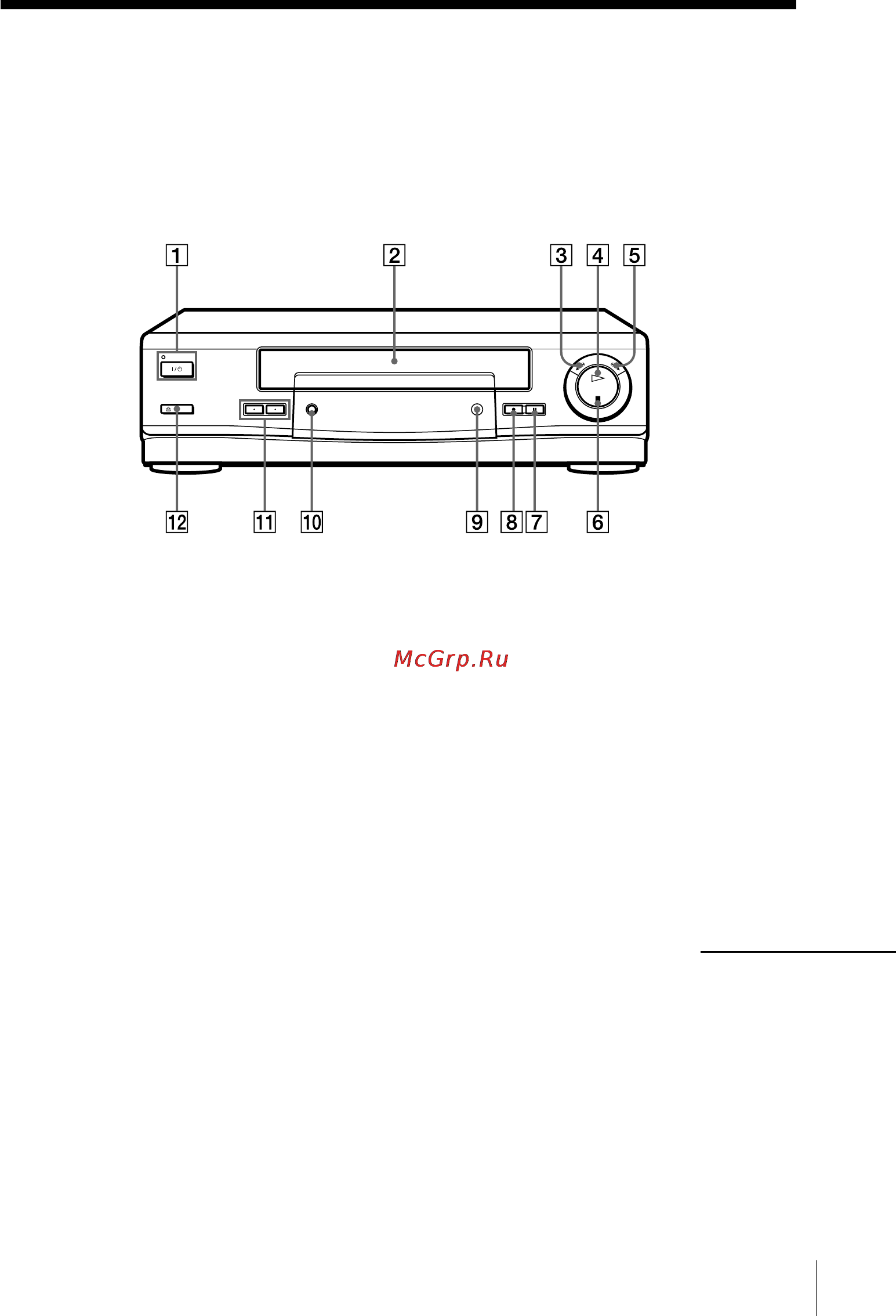 Sony SLV-SE20UX [65/72] Index to parts and controls