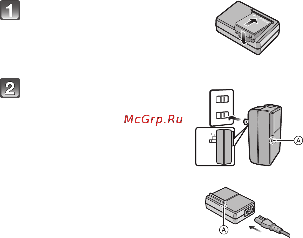 Leica D-Lux 5 [14/38] Подсоедините зарядное устройство в электрическую розетку