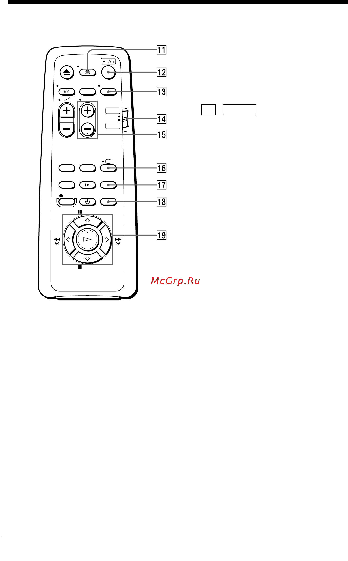 Sony SLV-SE10EE [54/56] Index to parts and controls continued