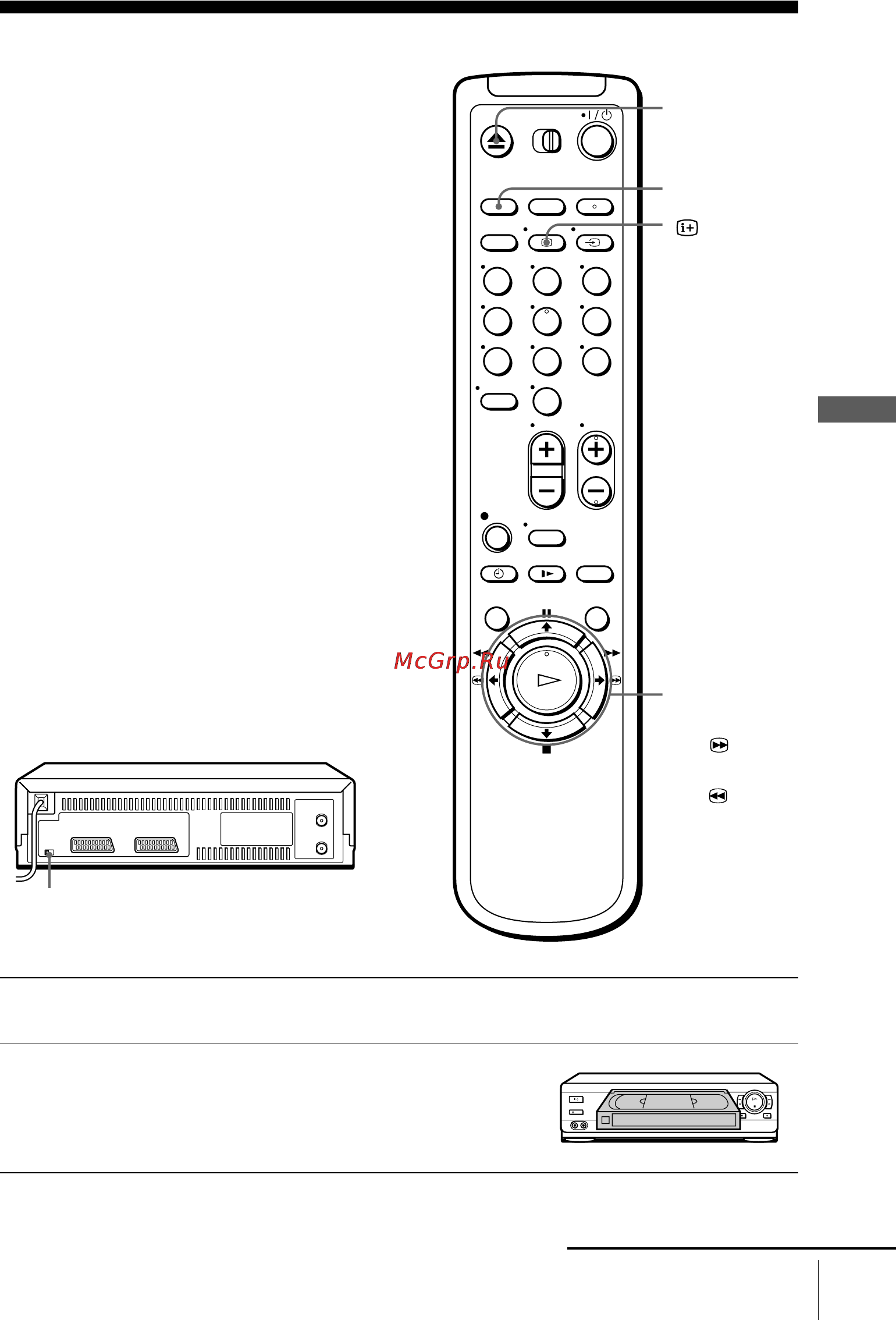 Sony SLV-SE100A2 [41/92] Basic operations