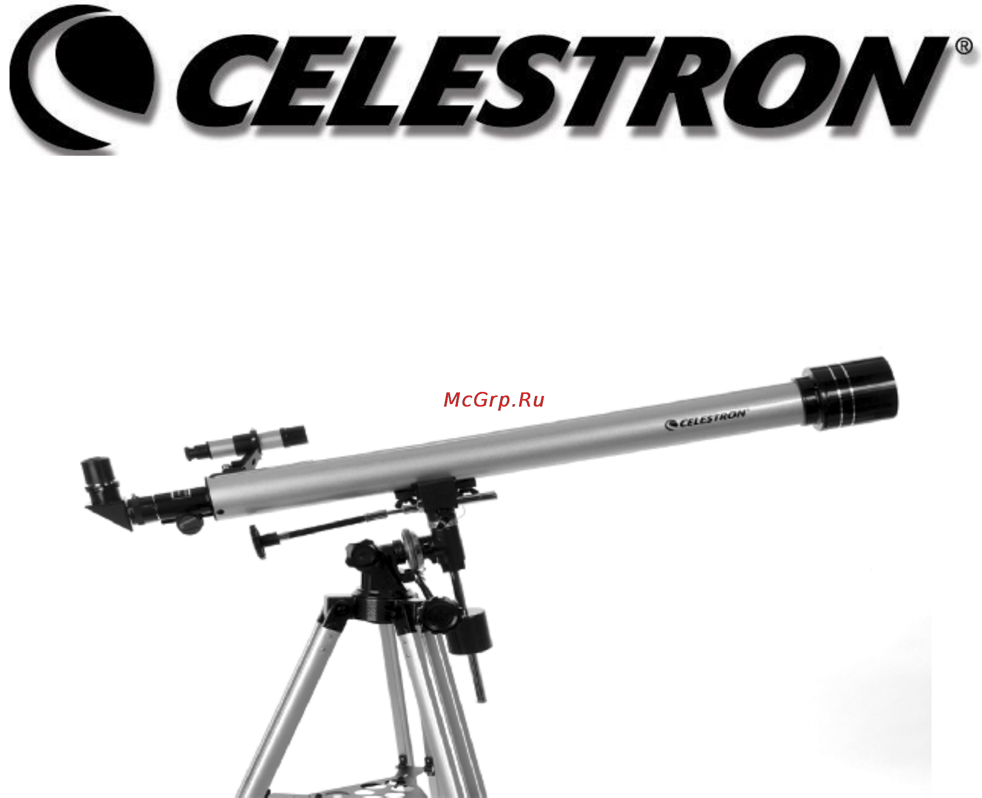Celestron PowerSeeker 60 EQ Инструкция по эксплуатации онлайн