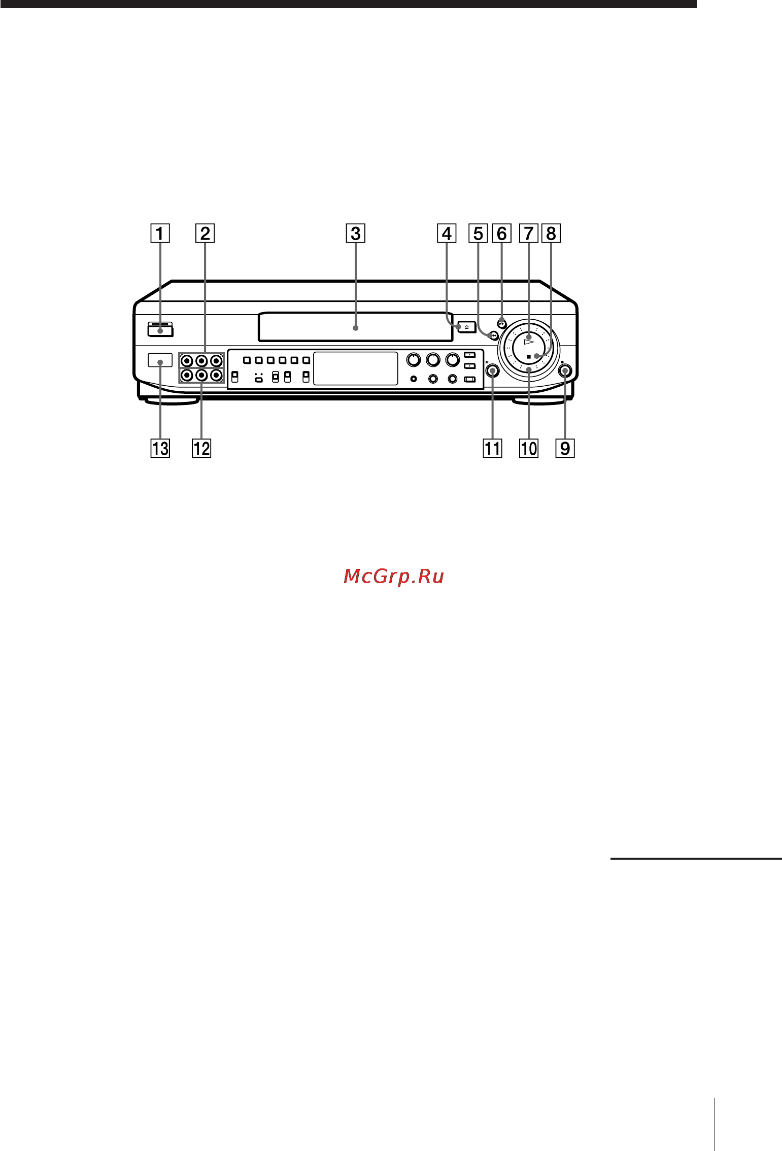 Sony SLV-KH7ME [43/48] Index to parts and controls