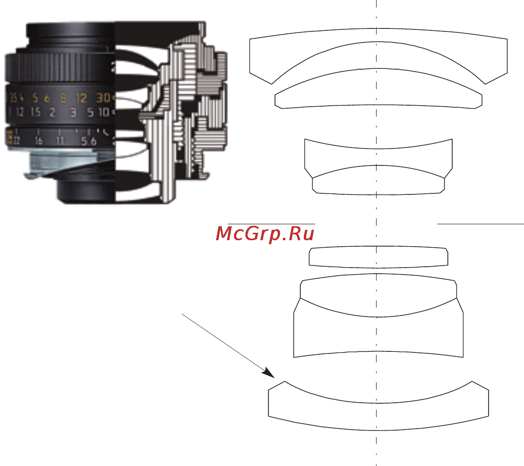 Leica Elmarit-M 28mm f/2.8 ASPH Инструкция по эксплуатации онлайн [6/16] 27444