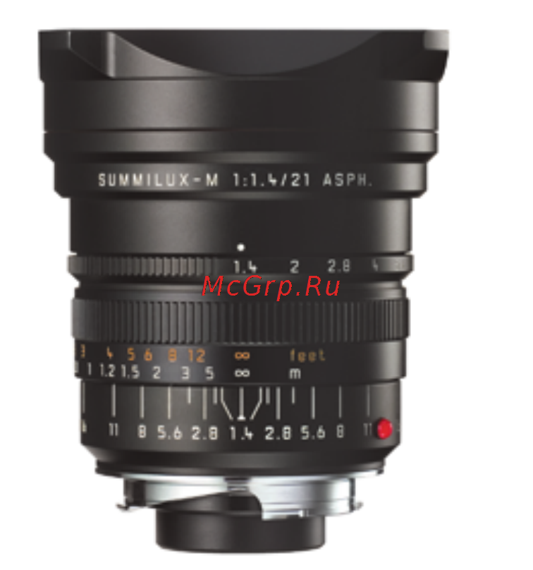 Leica Summilux-M 21mm f/1.4 Asph Инструкция по эксплуатации онлайн [2/16] 27477