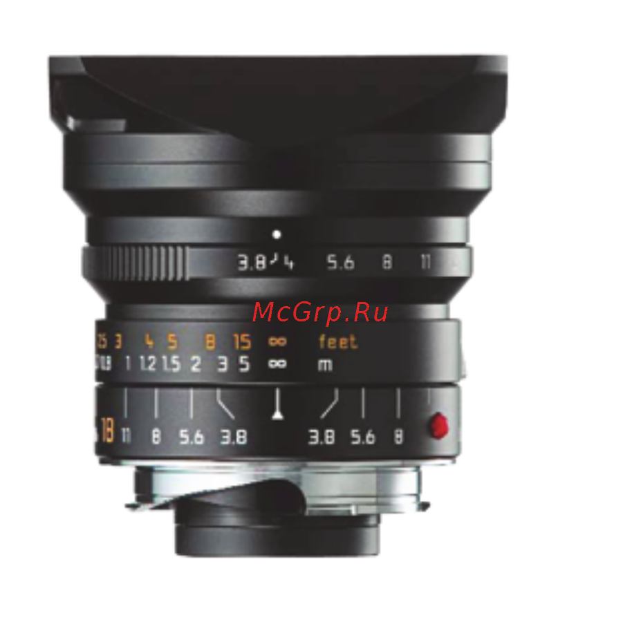 Leica Super-Elmar-M 18mm f/3.8 Asph Инструкция по эксплуатации онлайн [2/16] 27496