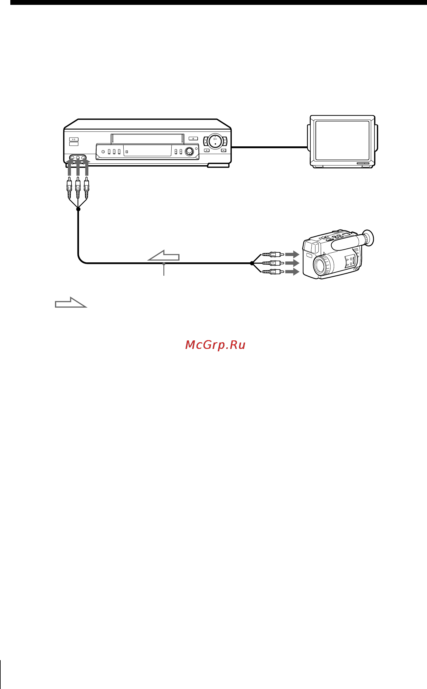 Sony SLV-EZ77AS [62/75] Connecting to a vcr or stereo system
