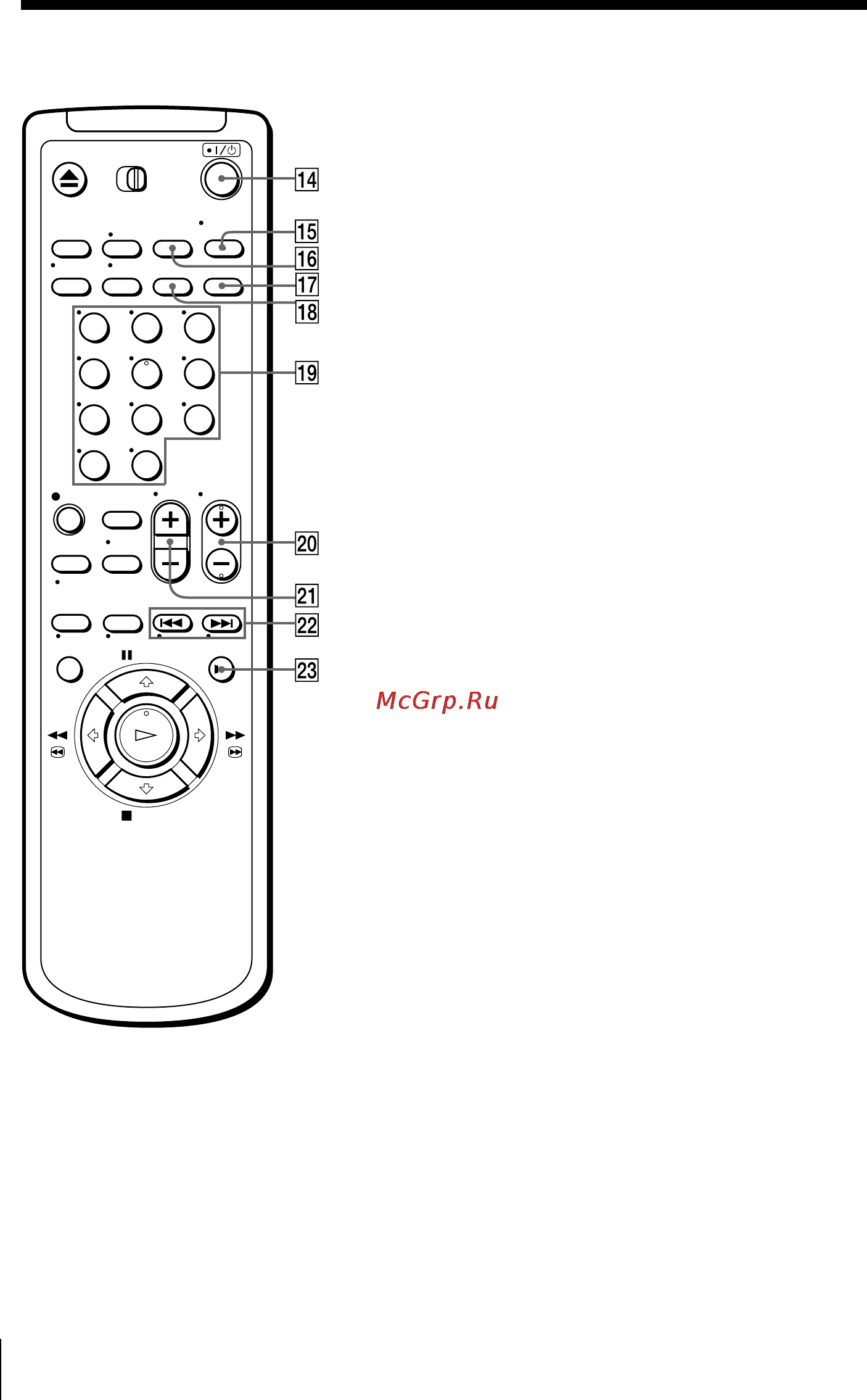 Sony SLV-EZ77AS [74/75] Index to parts and controls continued