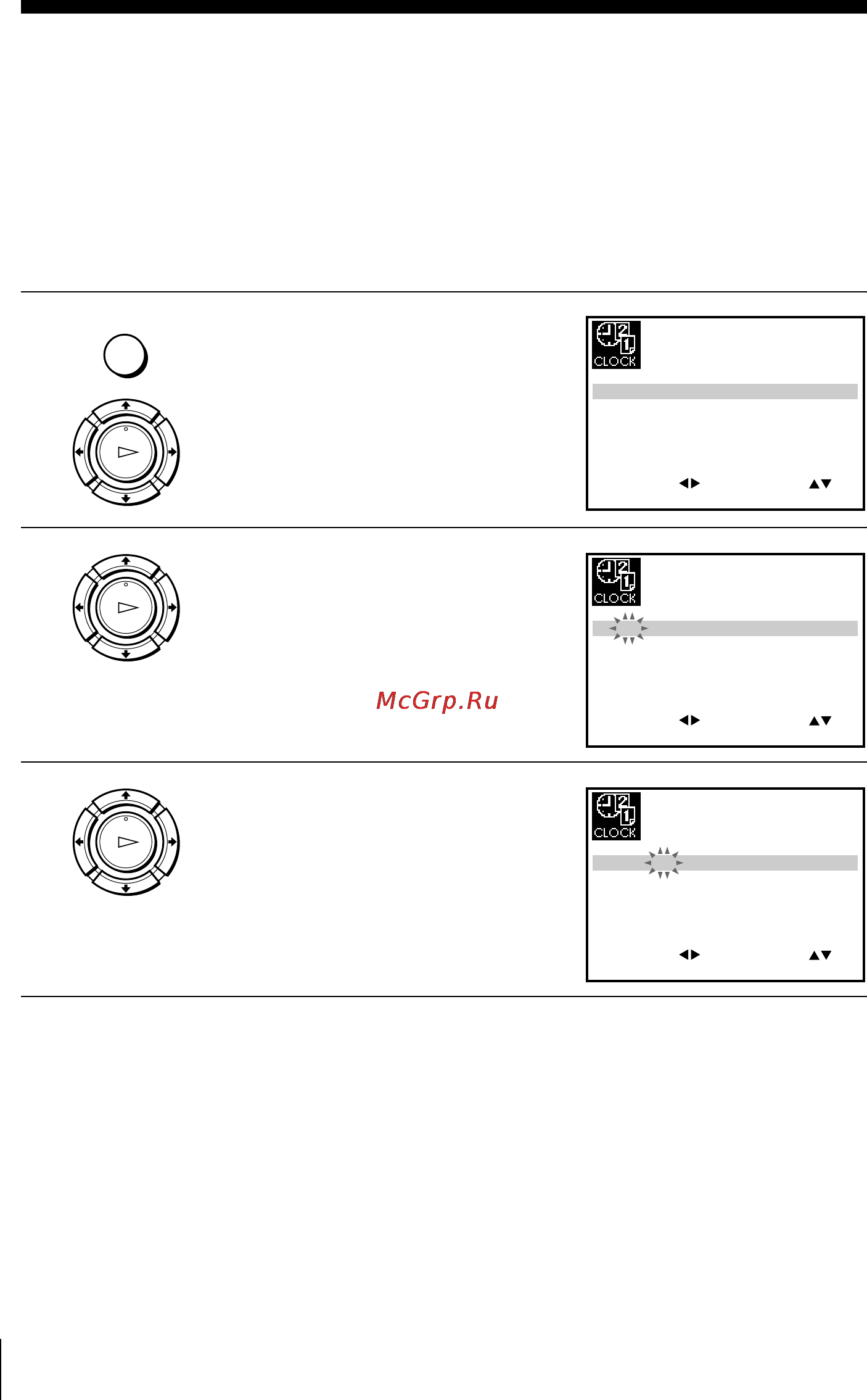 Sony SLV-EZ424AZ [18/68] Step 5 setting the clock
