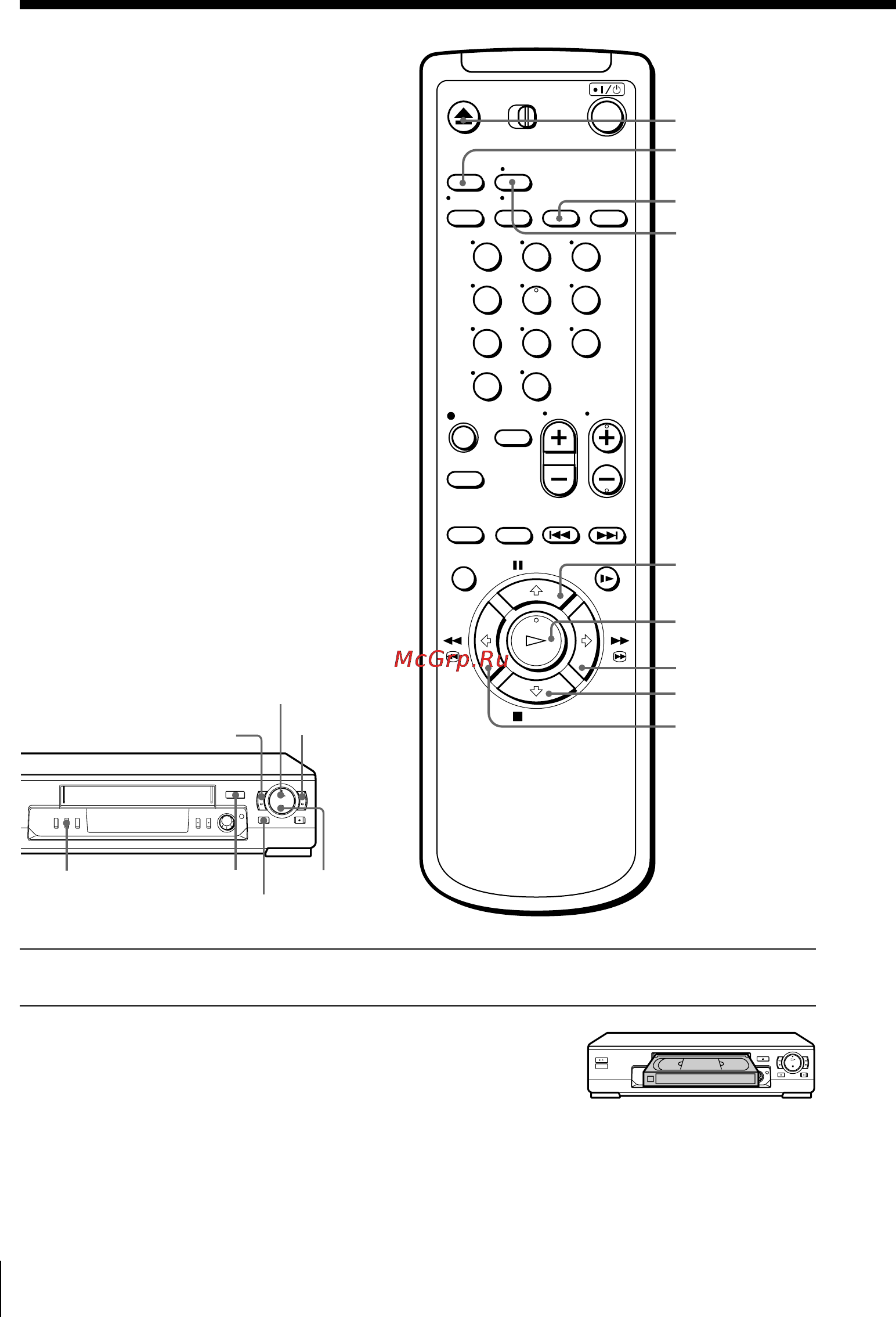 Sony SLV-EZ22AZ [30/68] Basic operations