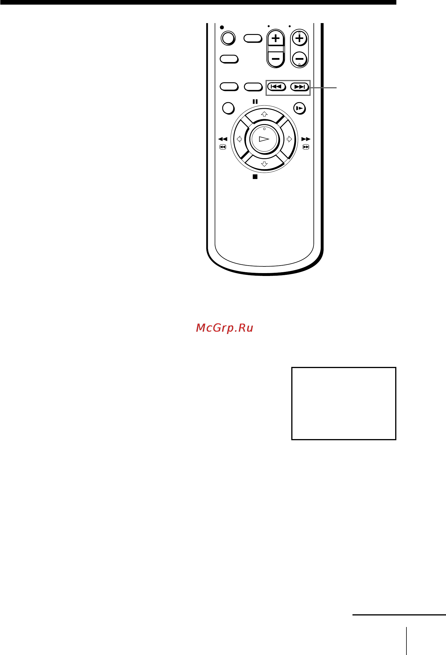 Sony SLV-EZ44AZ [53/68] Using the index search buttons on the remote commander