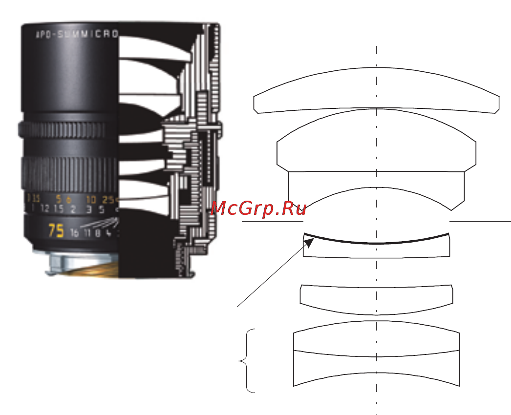 Leica APO-Telyt-M 135 mm f/3.4 Инструкция по эксплуатации онлайн [6/16] 27554