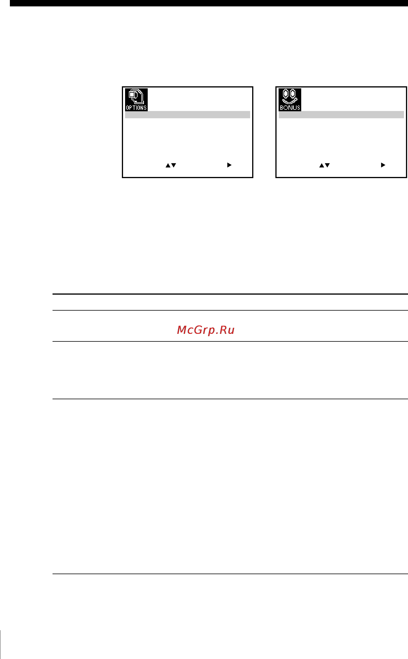 Sony SLV-ED343ME [56/68] Changing menu options