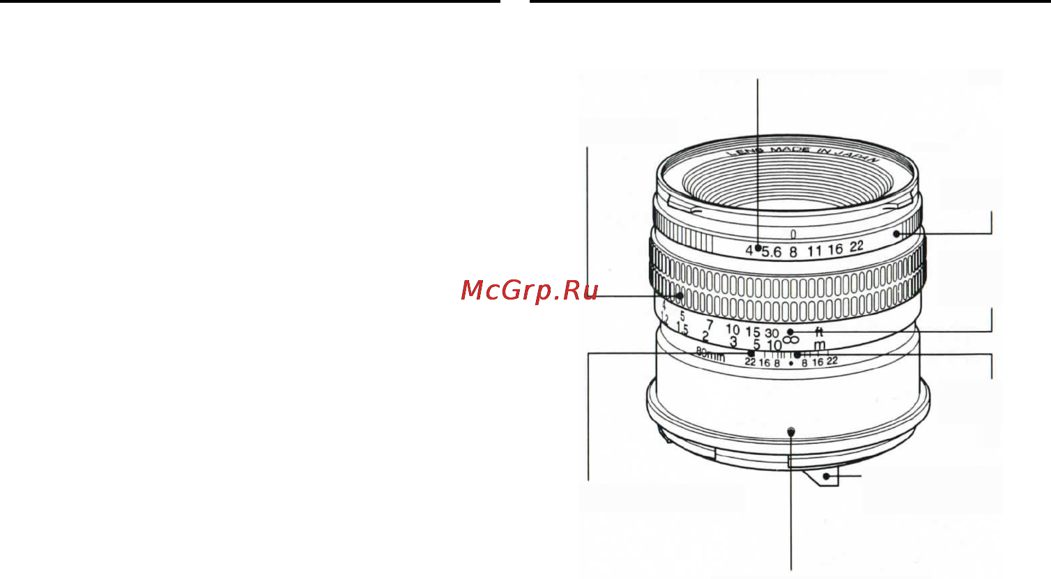 Mamiya N80 мм f/4L [3/18] Содержание