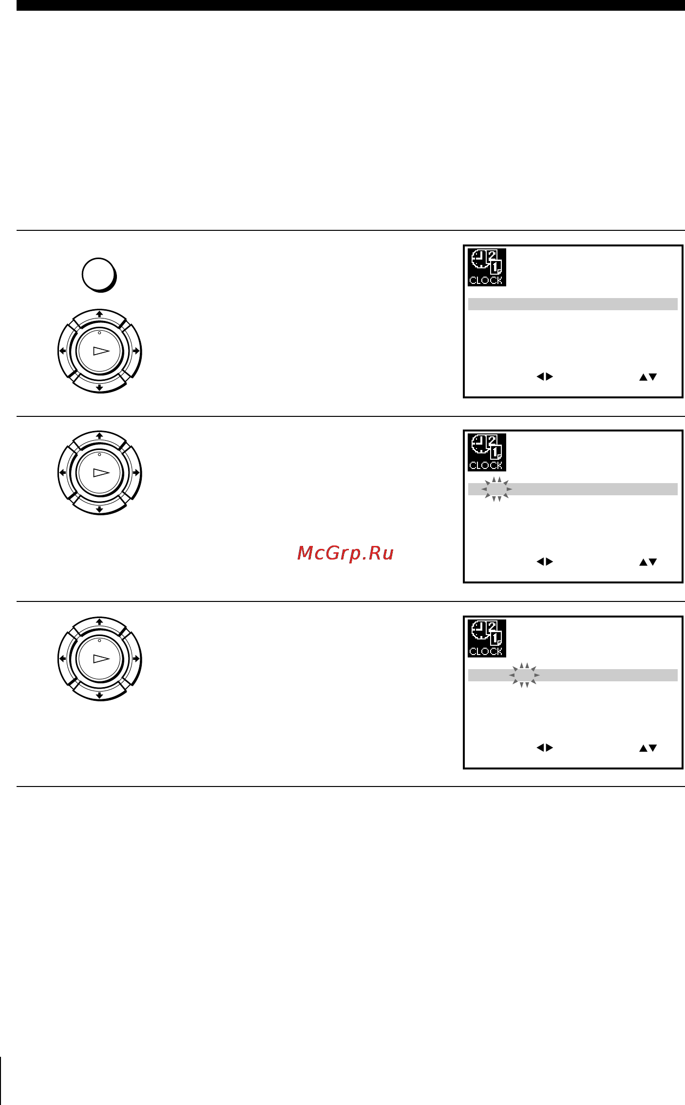 Sony SLV-ED825PS [18/68] Step 5 setting the clock
