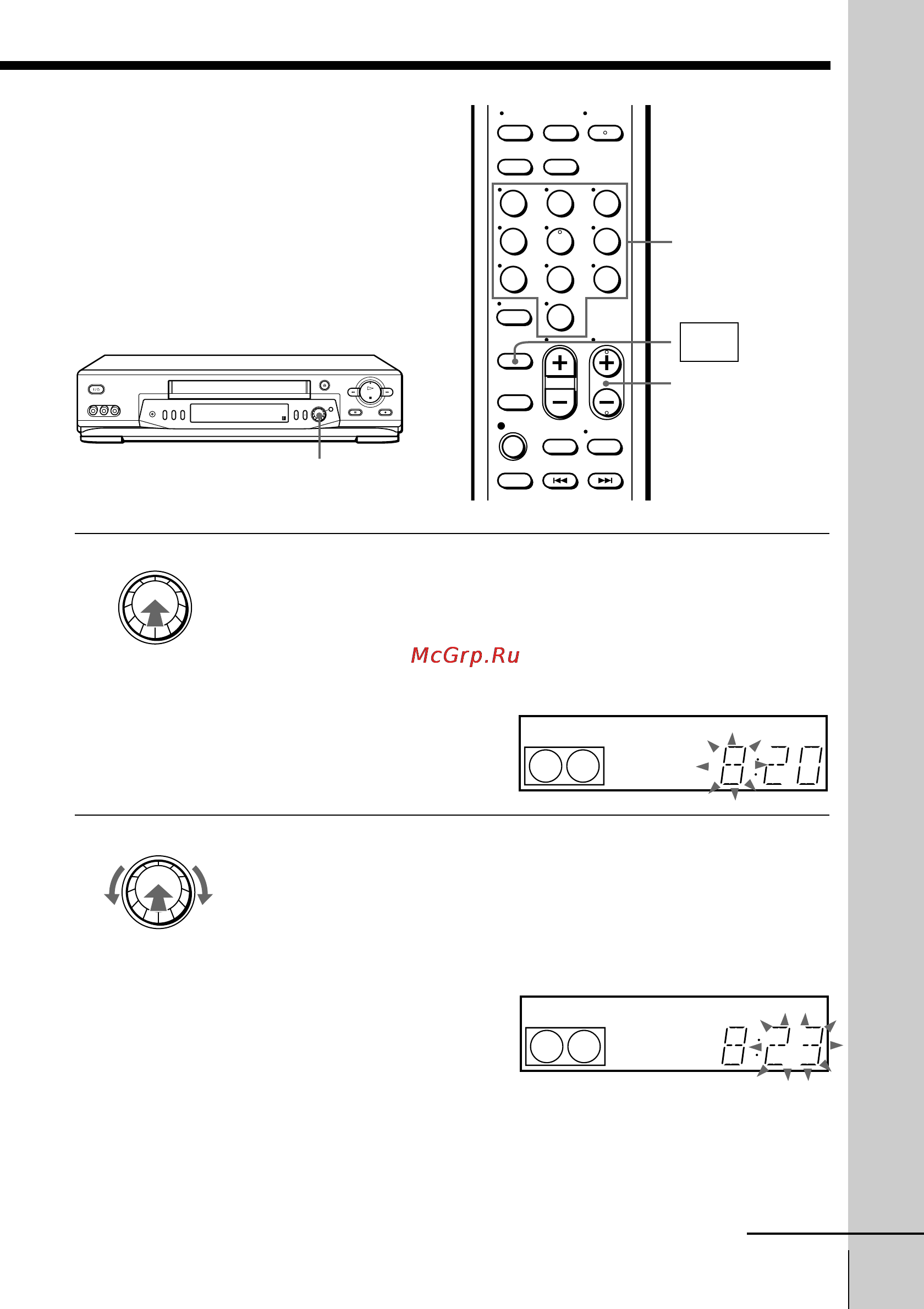 Sony SLV-ED817TH [27/61] Setting or changing the easy clock