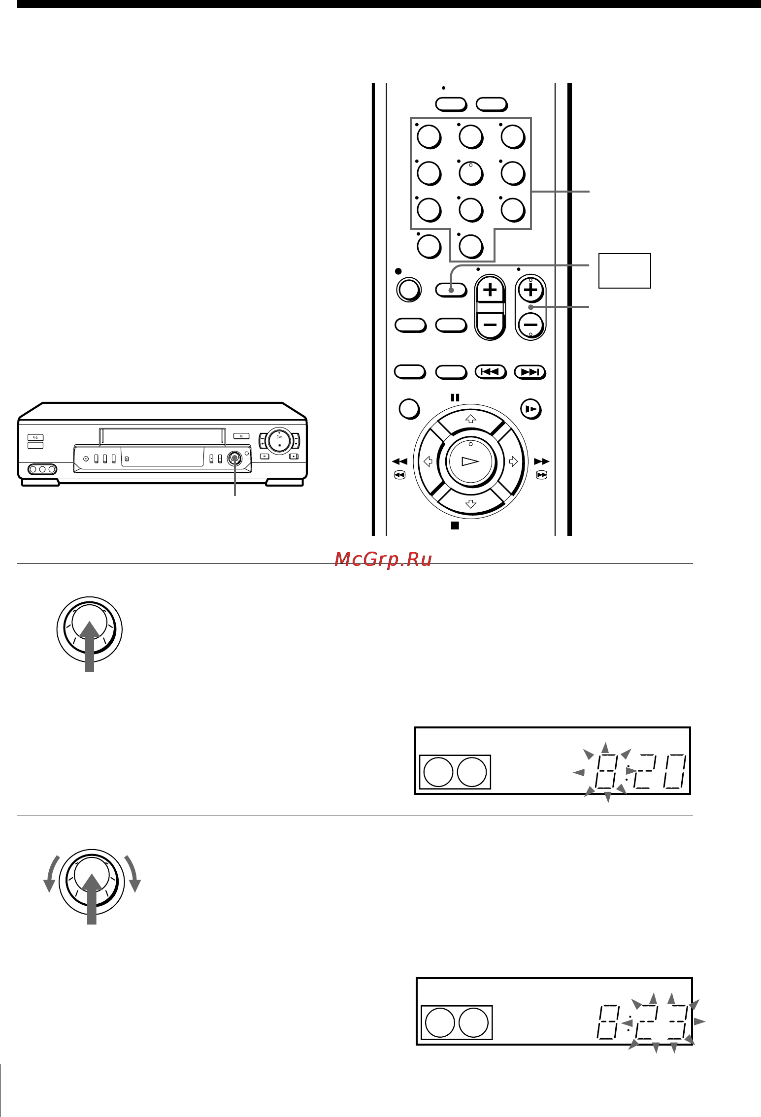 Sony SLV-ED88SG [28/60] Setting or changing the easy clock