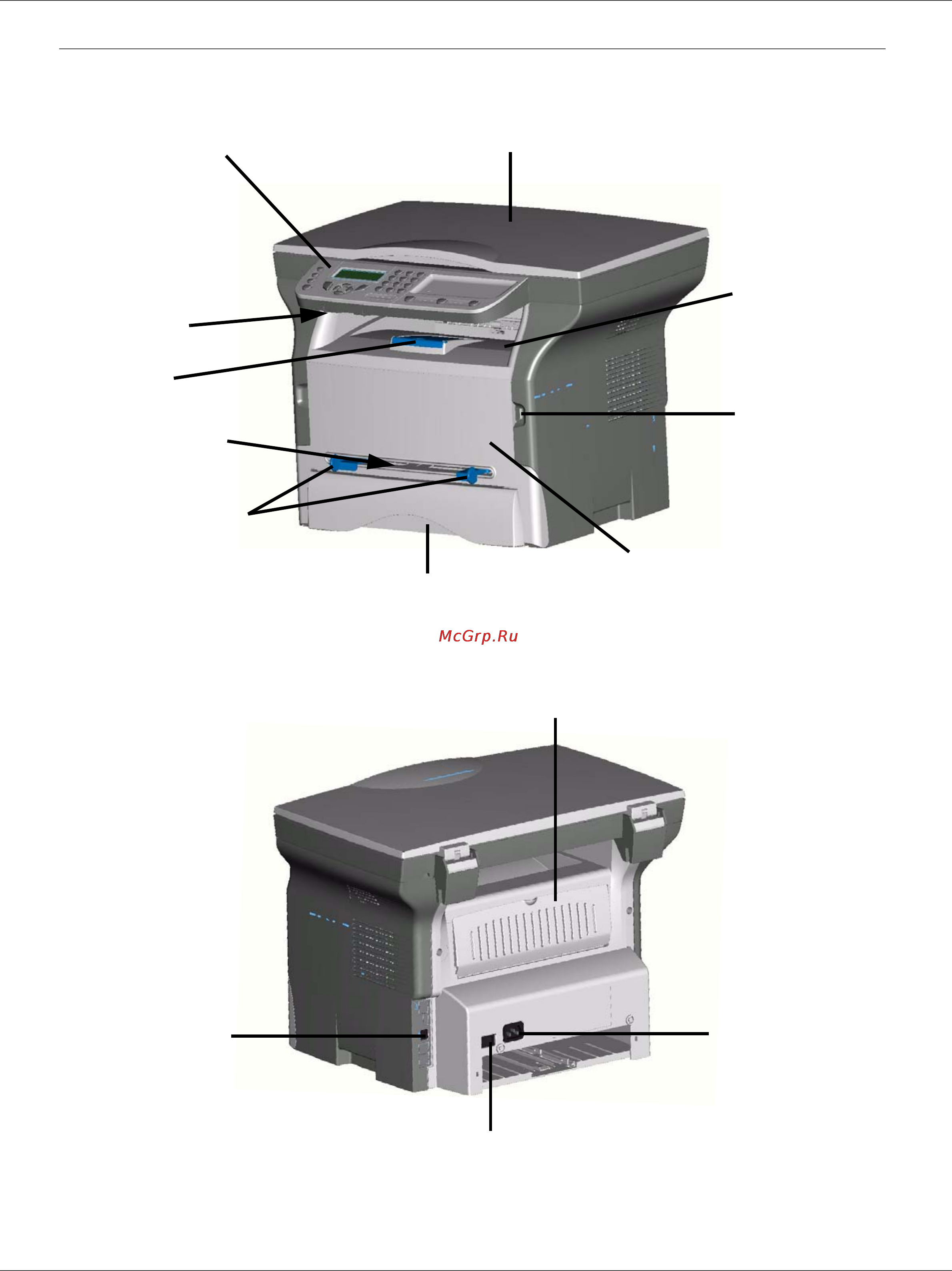 OKI B2500 MFP [12/49] Инсталляция