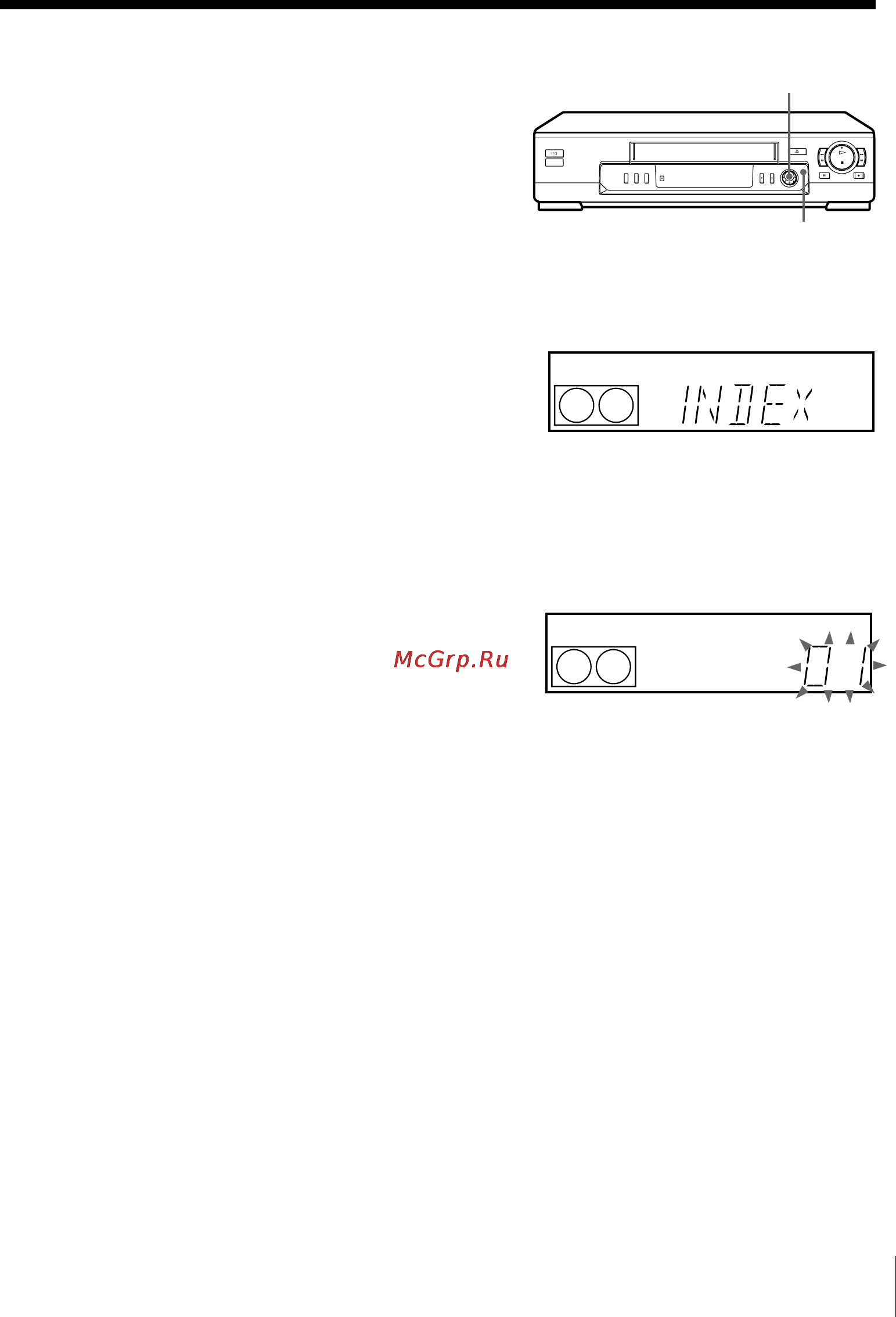 Sony SLV-ED85PS [43/59] Using the search button and easy timer knob on the vcr