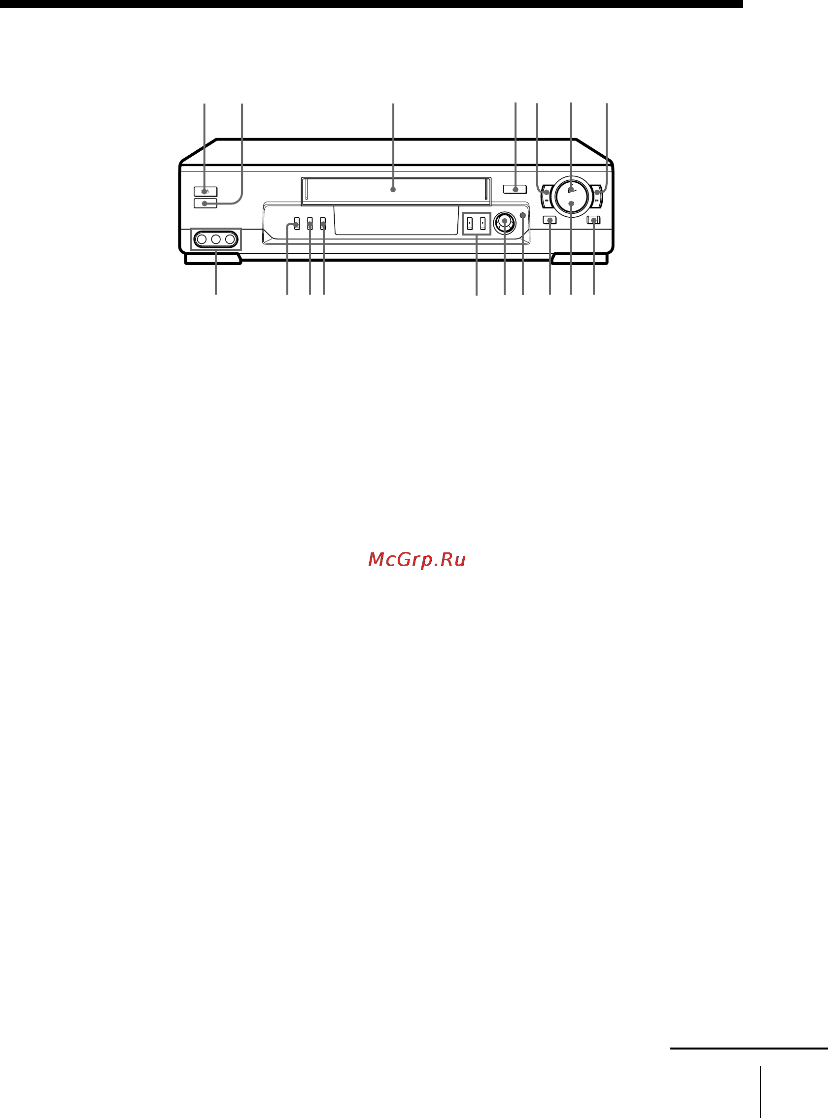 Sony SLV-ED85TH [55/59] Front panel slv ed55ps