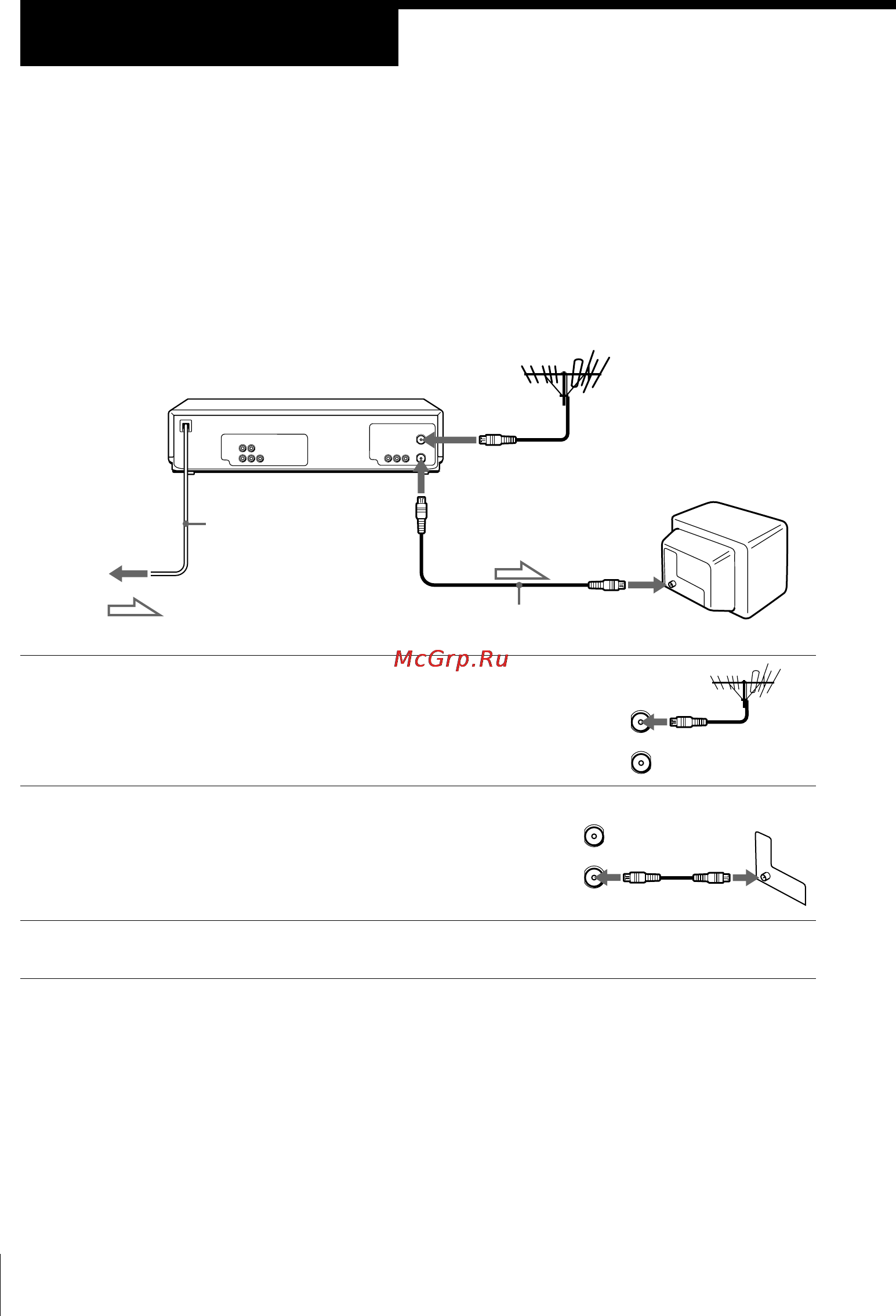 Sony SLV-ED85PS [6/59] Connecting the vcr