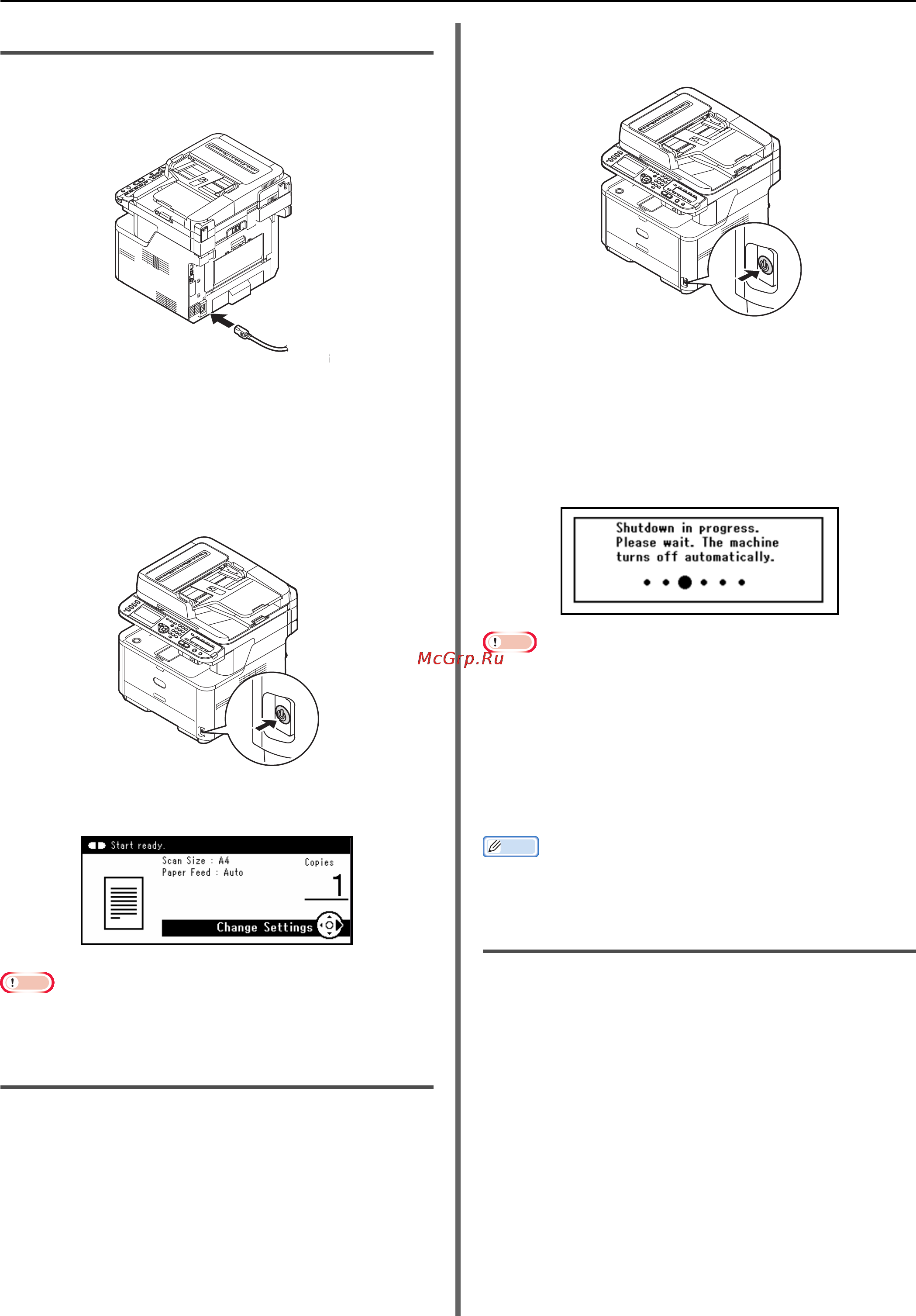 OKI MB441 [20/198] Power save mode and sleep mode