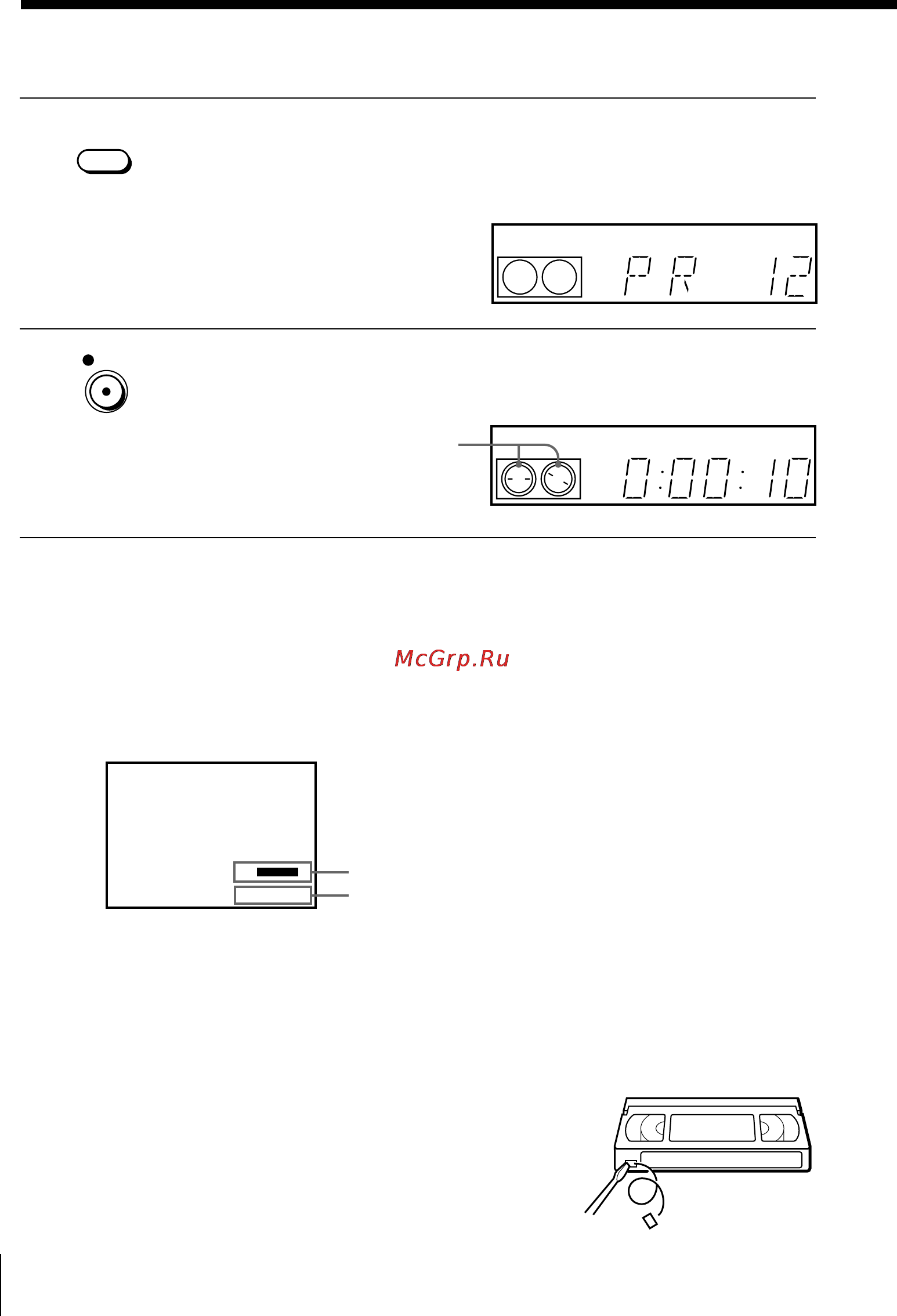 Sony SLV-ED60PS [24/48] Recording tv programmes continued