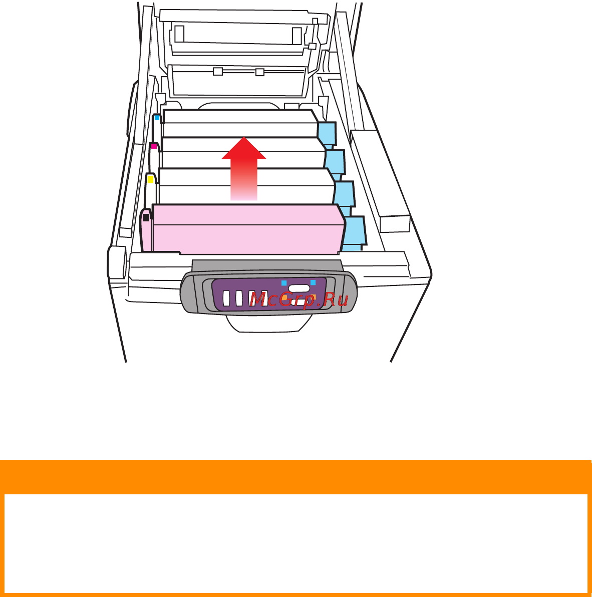 OKI C5510 MFP [100/127] Предостережение