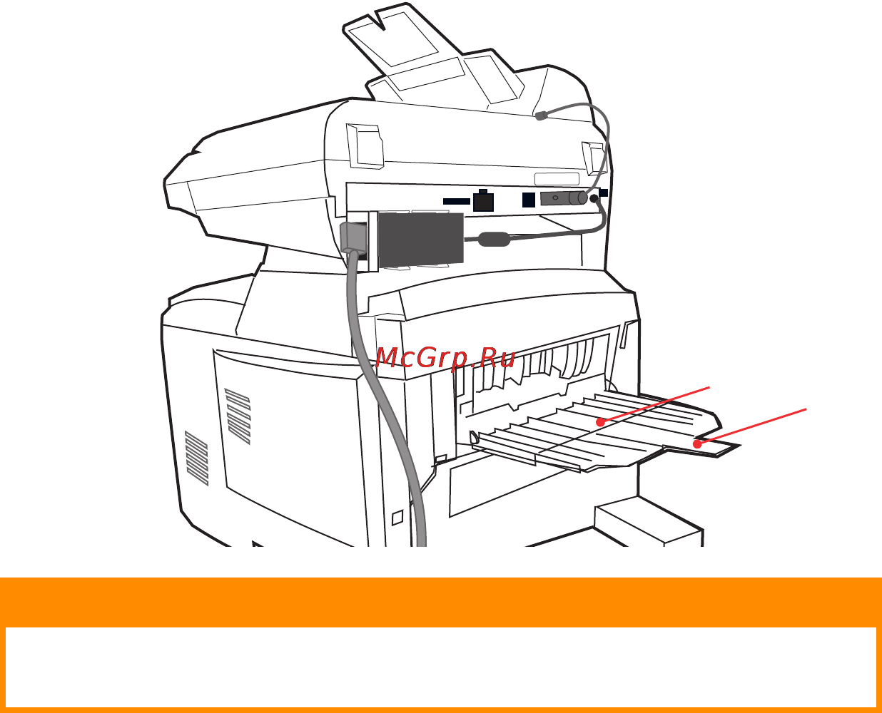 OKI C5510 MFP [23/127] Предостережение