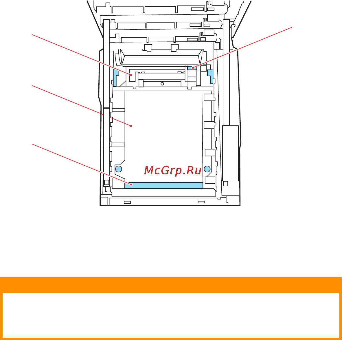 OKI C5540 MFP [109/135] Предостережение